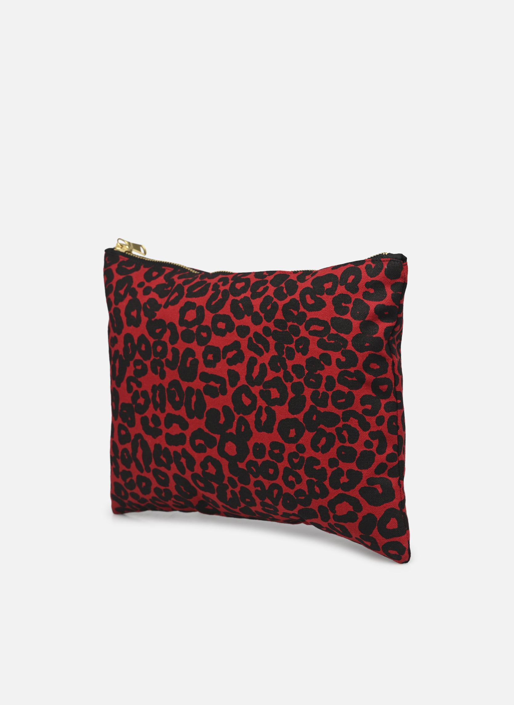 Pochette Barbette - The Cool Pouch - Medium donna rosso RIVE DROITE PARIS Pochette Barbette - The Cool Pouch - Medium donna rosso Leopard Vibrant Red