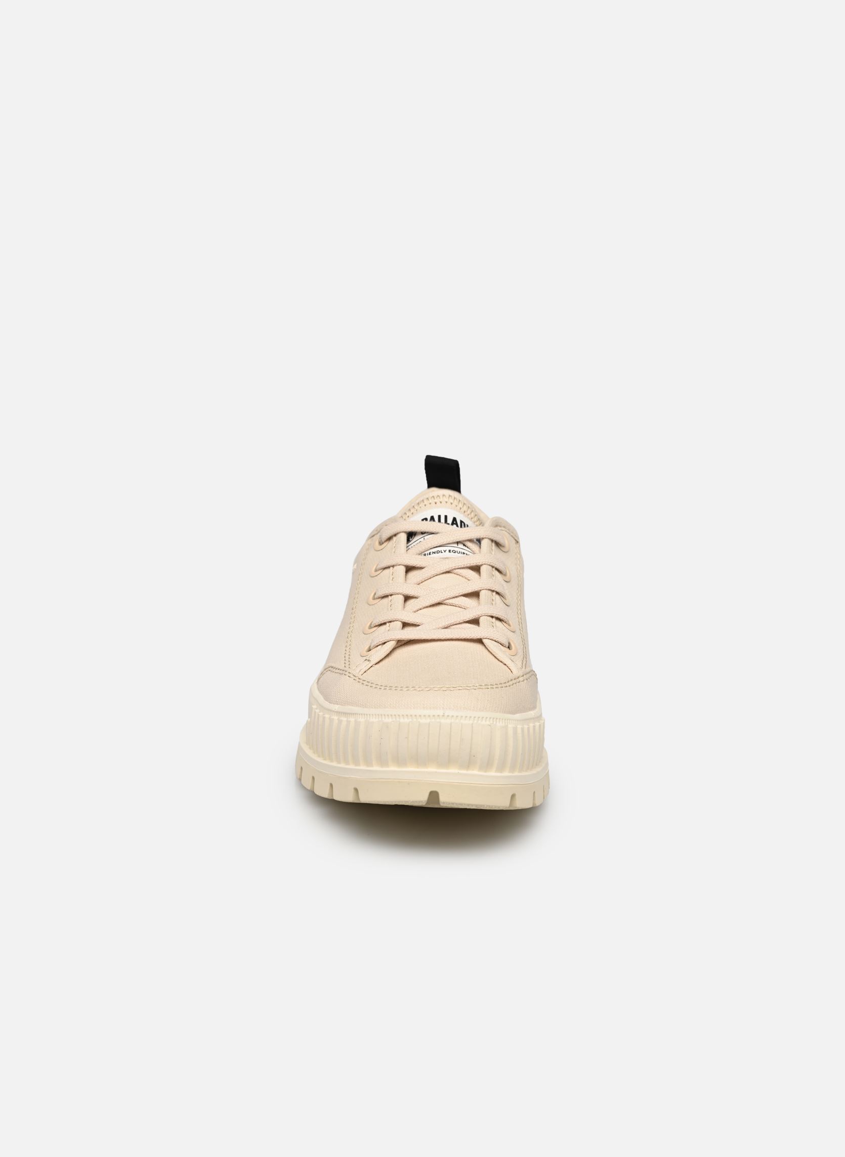 Leinen-Sneaker PALLASHOCK LO ORG 2 damen weiß Palladium Leinen-Sneaker PALLASHOCK LO ORG 2 damen weiß SAHARA