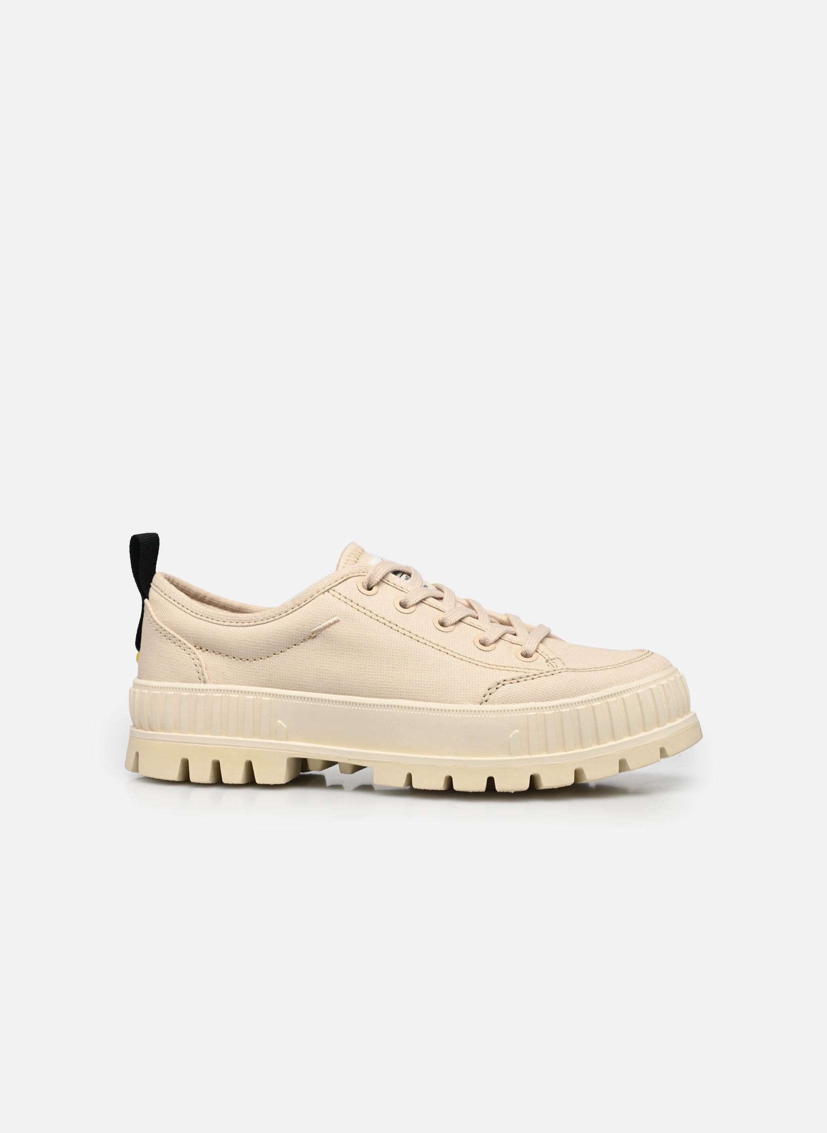 Leinen-Sneaker PALLASHOCK LO ORG 2 damen weiß Palladium Leinen-Sneaker PALLASHOCK LO ORG 2 damen weiß SAHARA