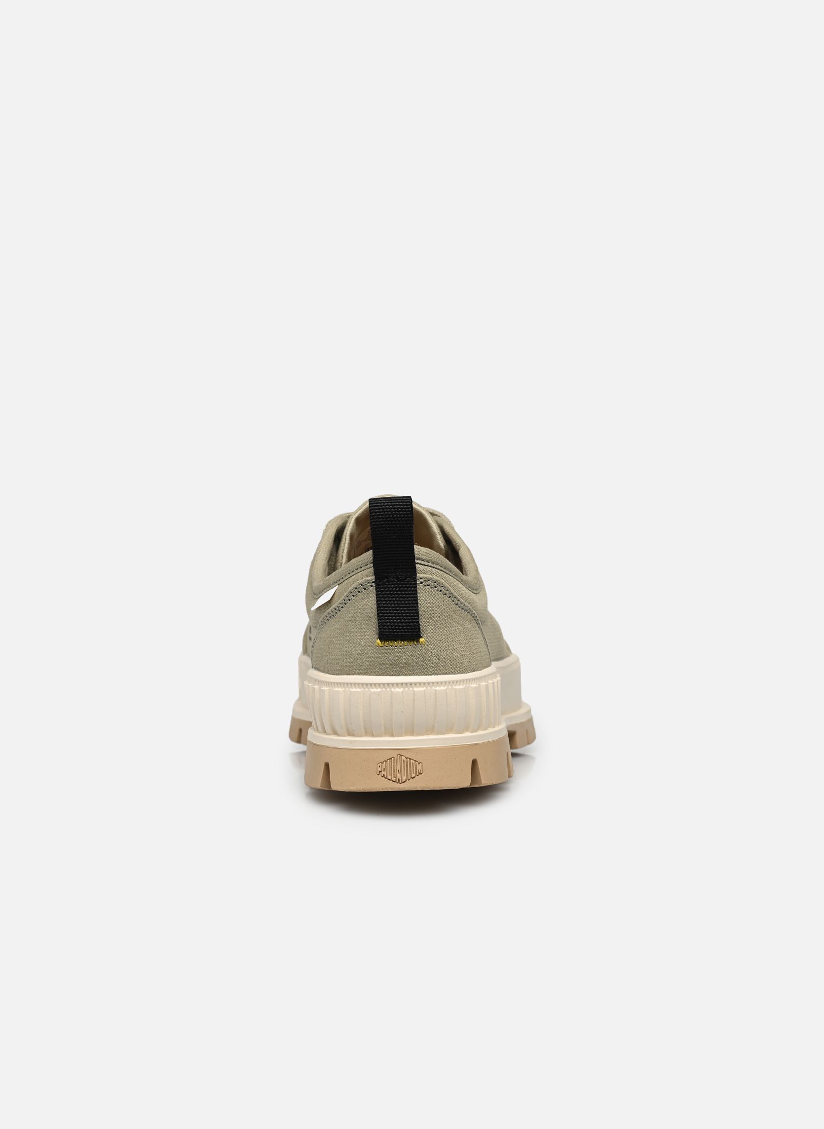 Leinen-Sneaker PALLASHOCK LO ORG 2 damen beige Palladium Leinen-Sneaker PALLASHOCK LO ORG 2 damen beige EUCALYPTUS