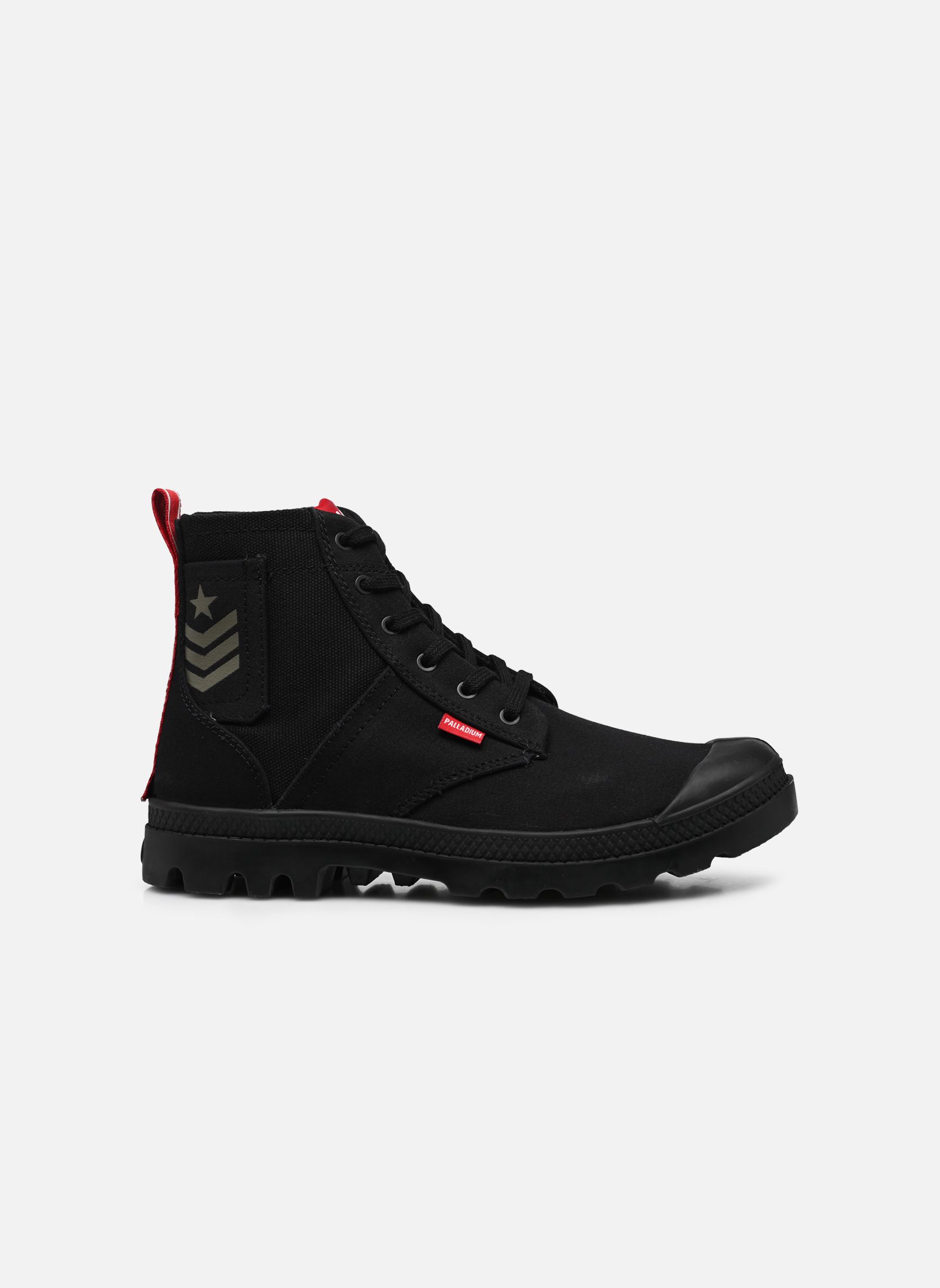 Stivaletti con lacci PAMPA HI ARMY W donna nero Palladium Stivaletti con lacci PAMPA HI ARMY W donna nero BLACK