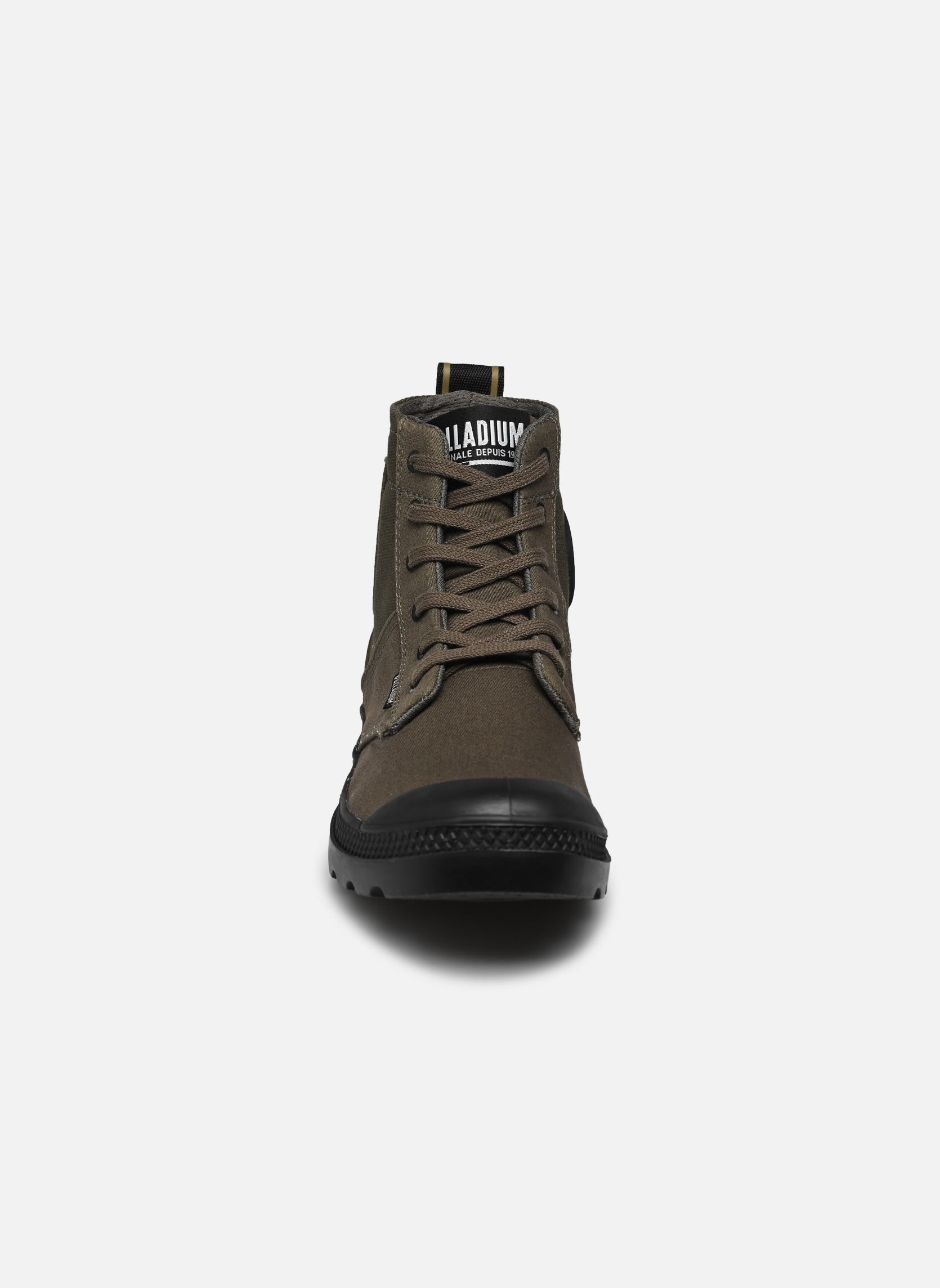 Geschnürte Stiefeletten PAMPA HI ARMY W damen grün Palladium Geschnürte Stiefeletten PAMPA HI ARMY W damen grün OLIVE NIGHT