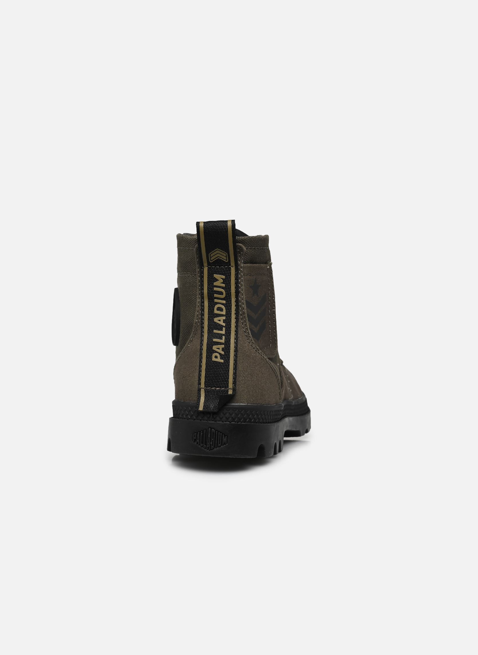 Geschnürte Stiefeletten PAMPA HI ARMY W damen grün Palladium Geschnürte Stiefeletten PAMPA HI ARMY W damen grün OLIVE NIGHT