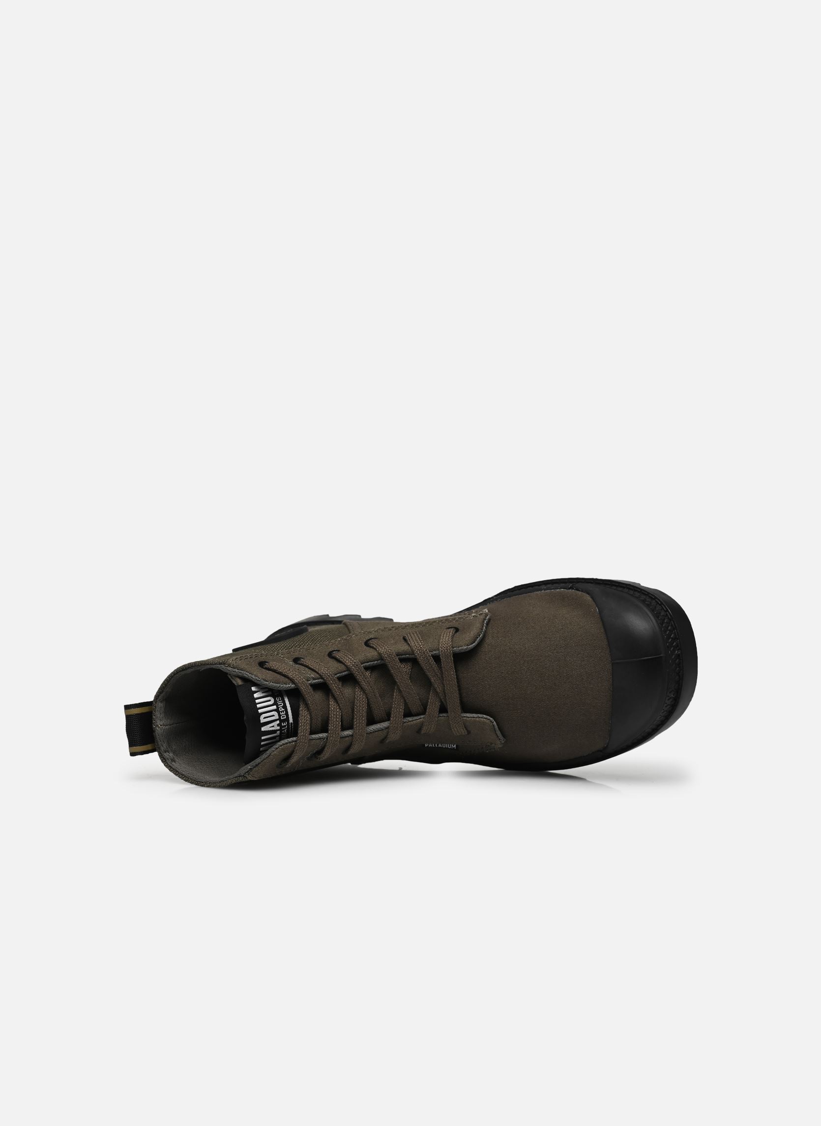 Geschnürte Stiefeletten PAMPA HI ARMY W damen grün Palladium Geschnürte Stiefeletten PAMPA HI ARMY W damen grün OLIVE NIGHT