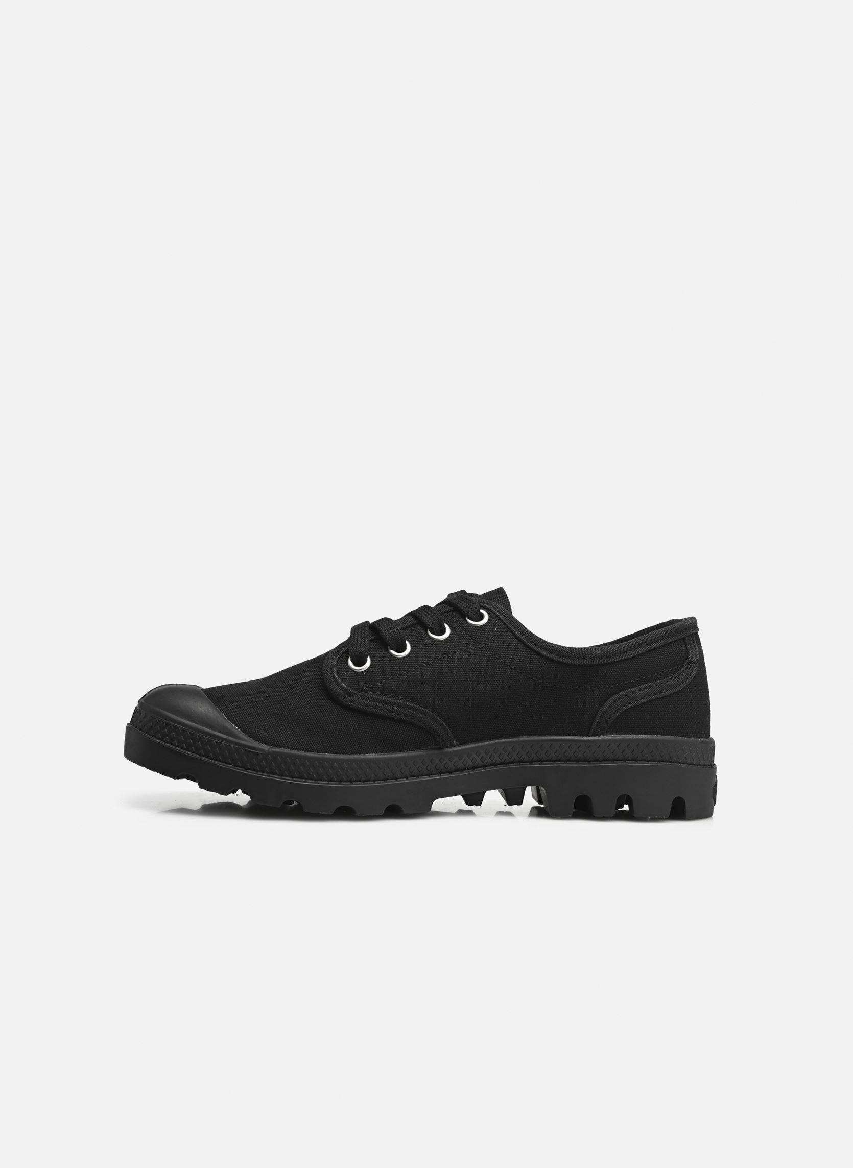 Baskets toile PAMPA OXFORD W femme noir Palladium Baskets toile PAMPA OXFORD W femme noir BLACK