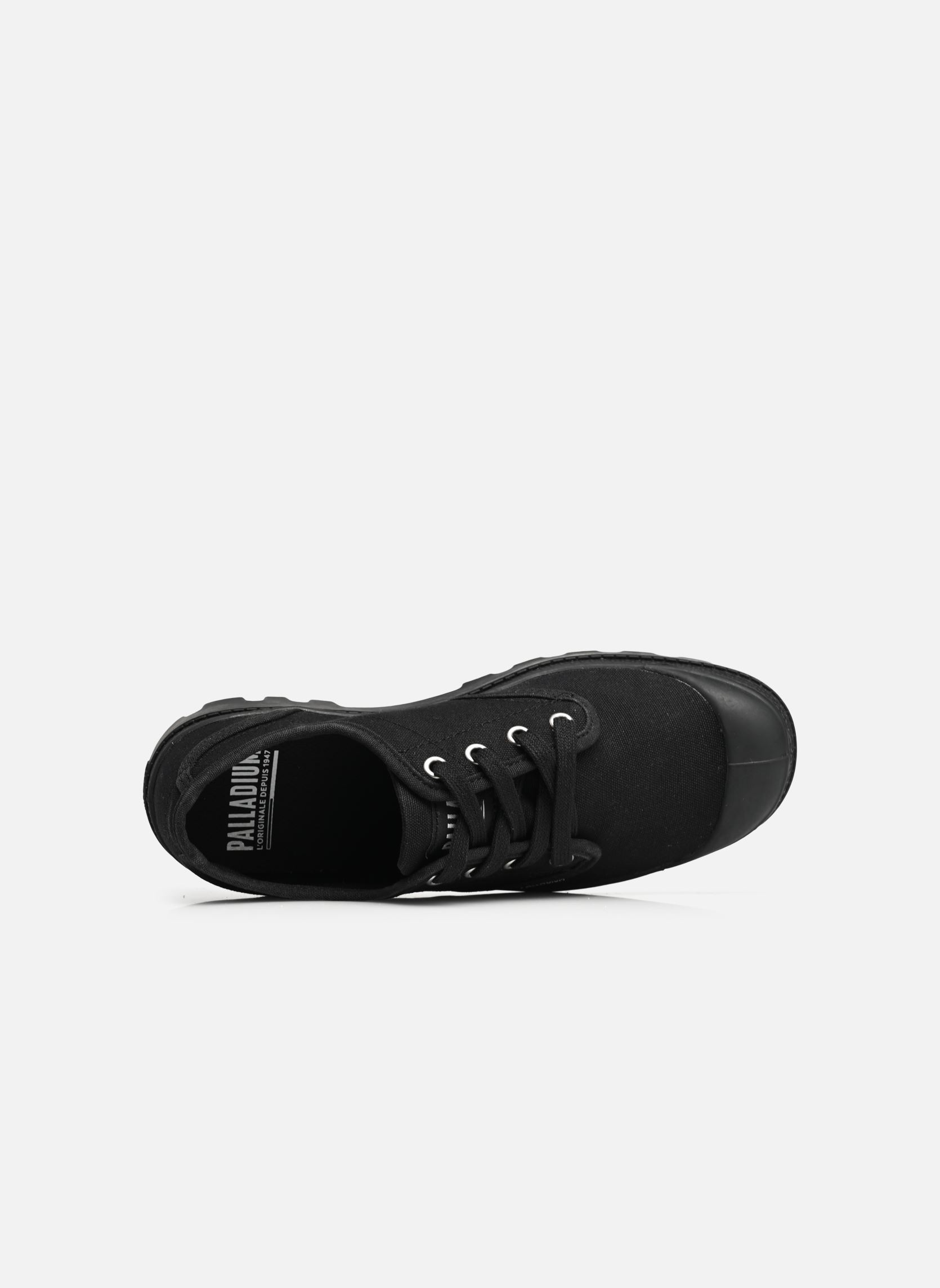 Baskets toile PAMPA OXFORD W femme noir Palladium Baskets toile PAMPA OXFORD W femme noir BLACK