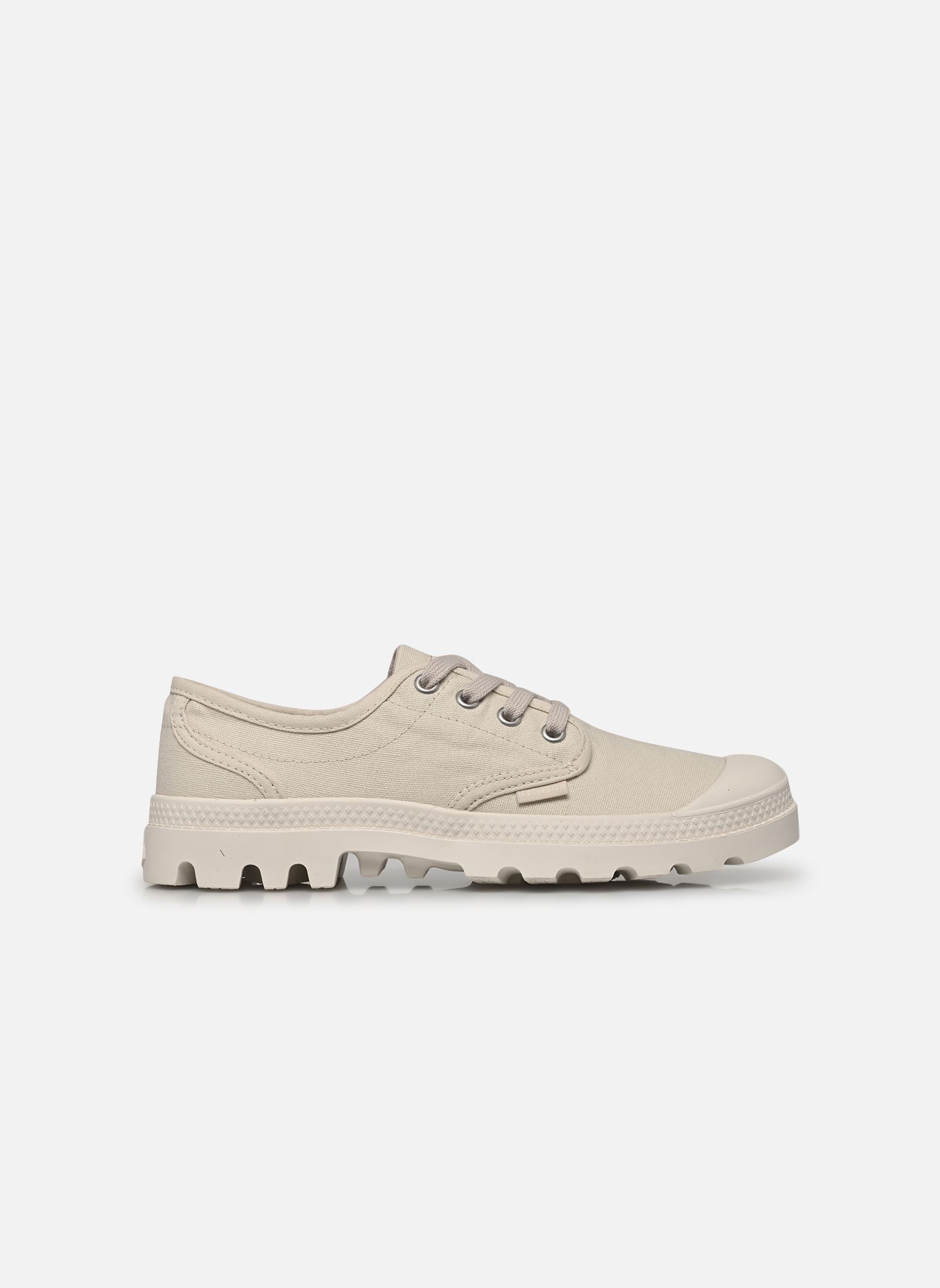 Baskets toile PAMPA OXFORD W femme blanc Palladium Baskets toile PAMPA OXFORD W femme blanc SAHARA