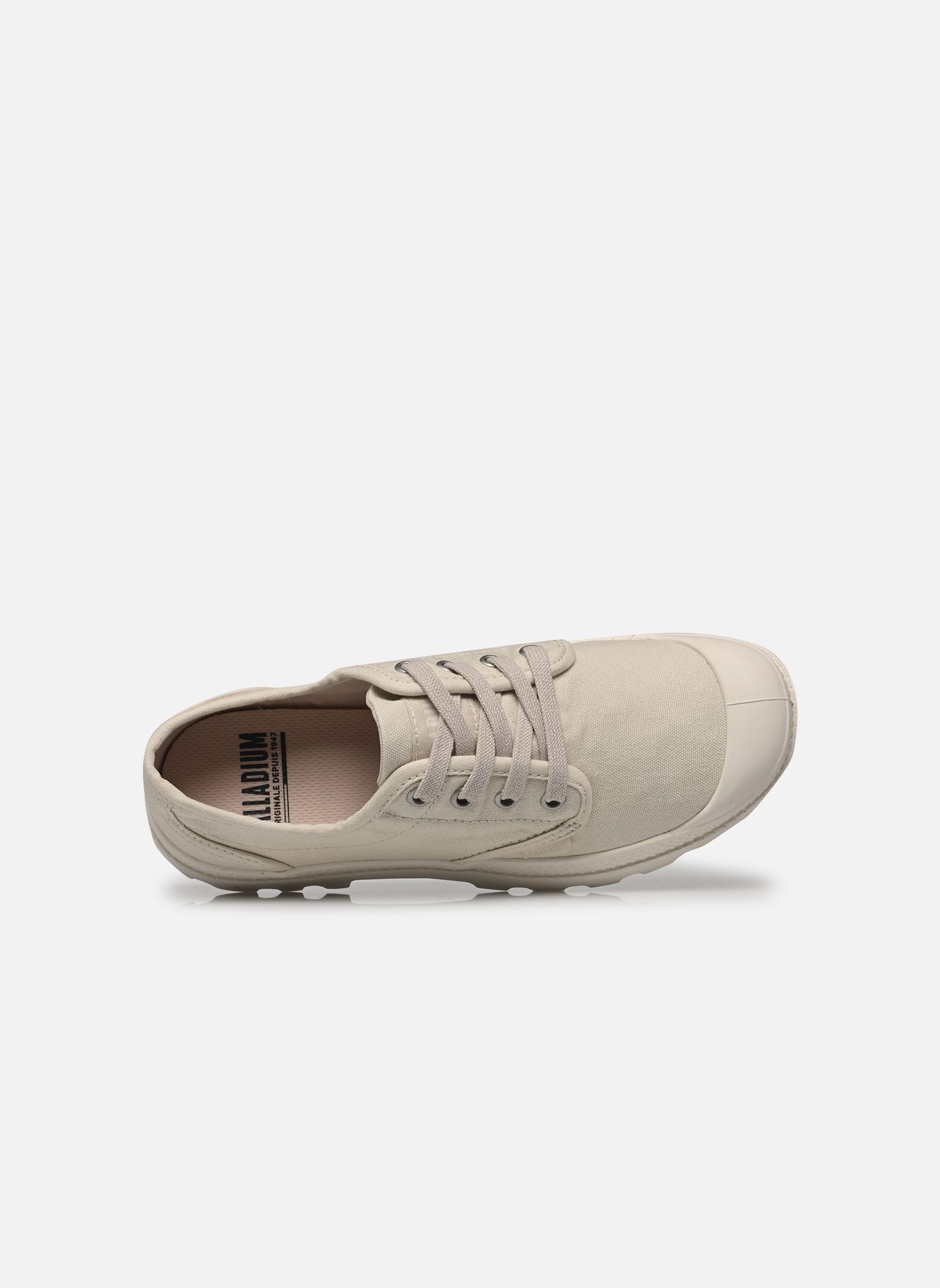 Baskets toile PAMPA OXFORD W femme blanc Palladium Baskets toile PAMPA OXFORD W femme blanc SAHARA