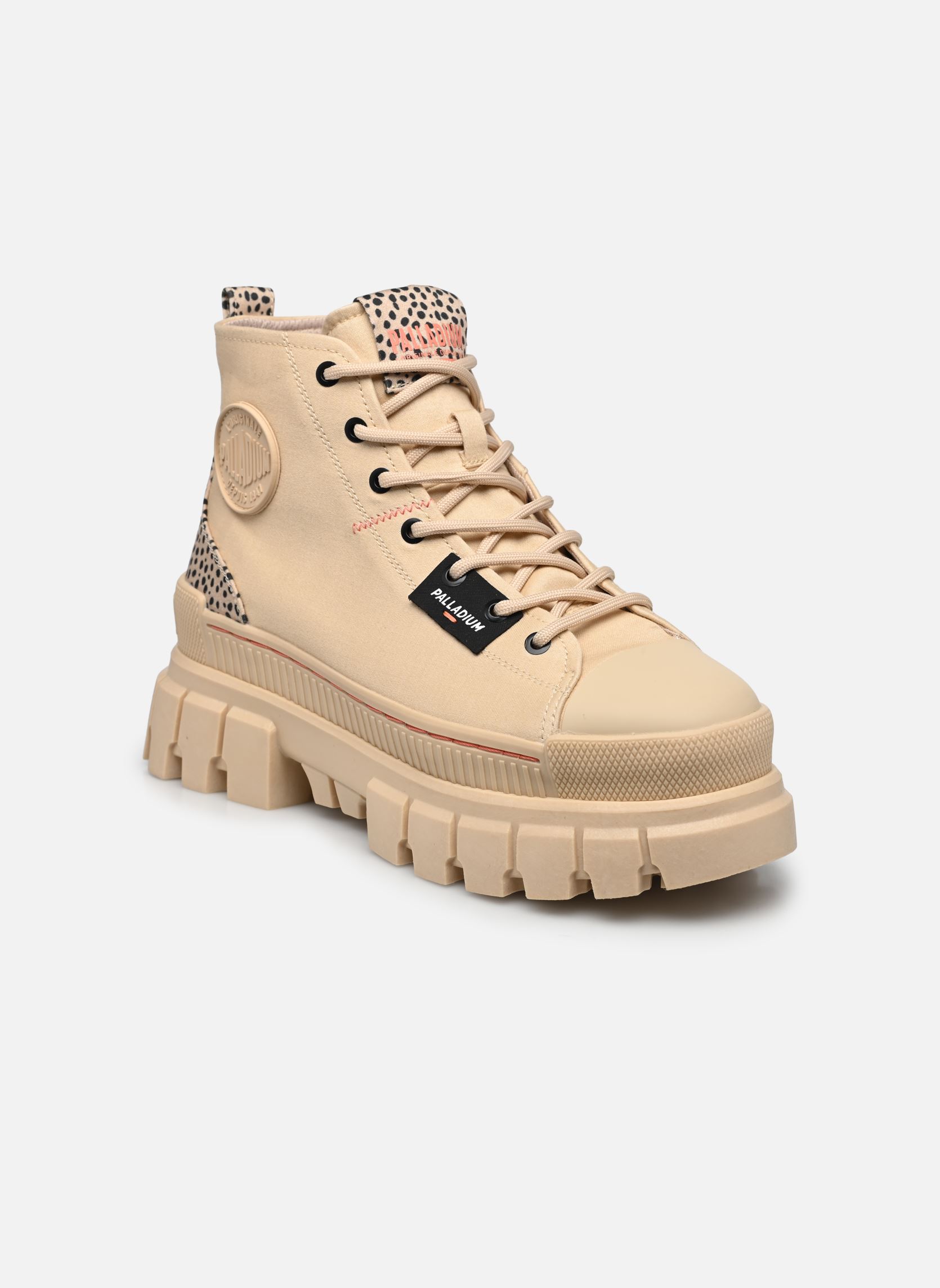 Geschnürte Stiefeletten REVOLT SAFARI W damen beige Palladium Geschnürte Stiefeletten REVOLT SAFARI W damen beige SAND