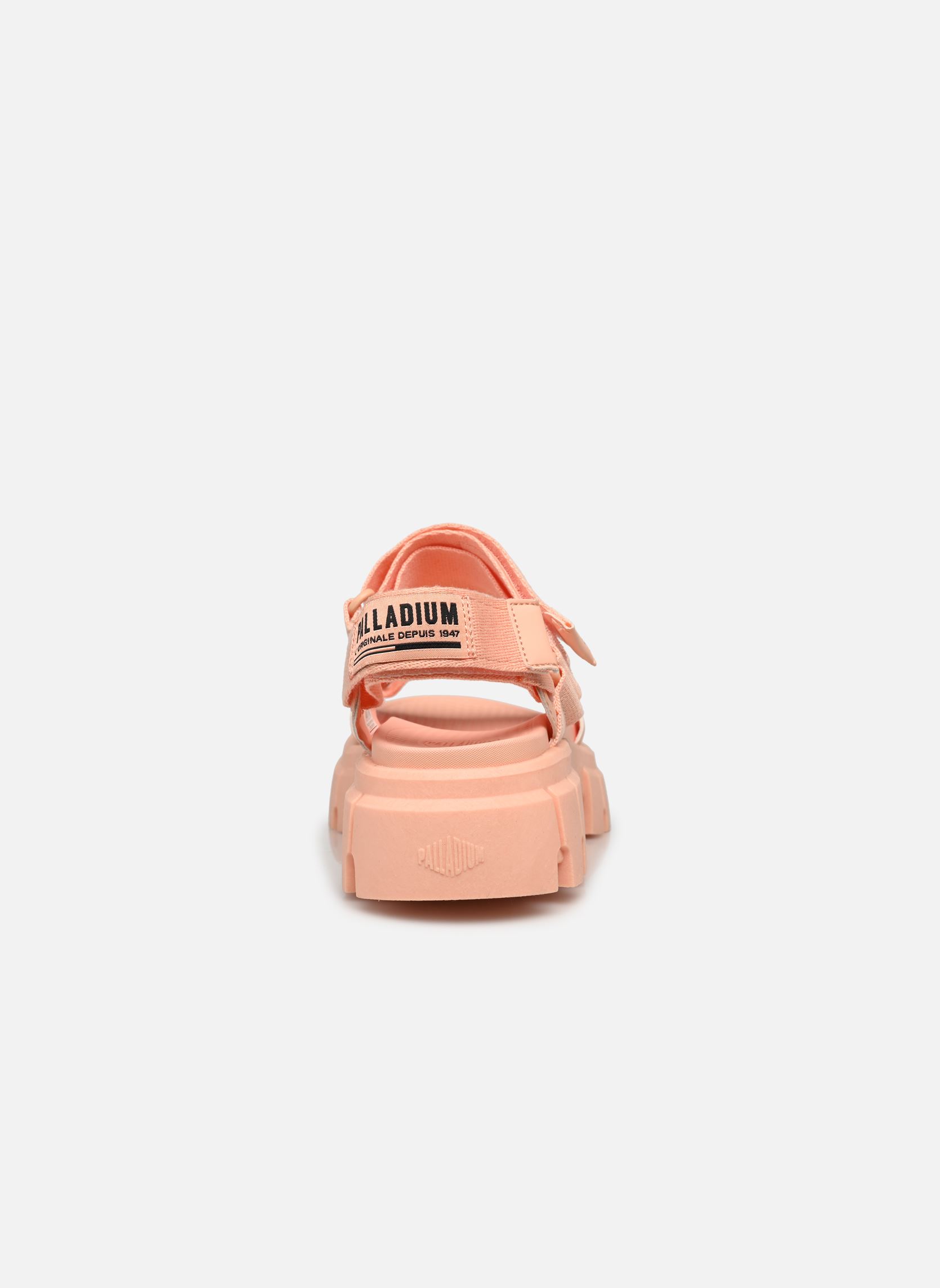 Sandalias y plataformas de cuña REVOLT SANDAL MONO mujer marrón Palladium Sandalias y plataformas de cuña REVOLT SANDAL MONO mujer marrón SANDY PEACH
