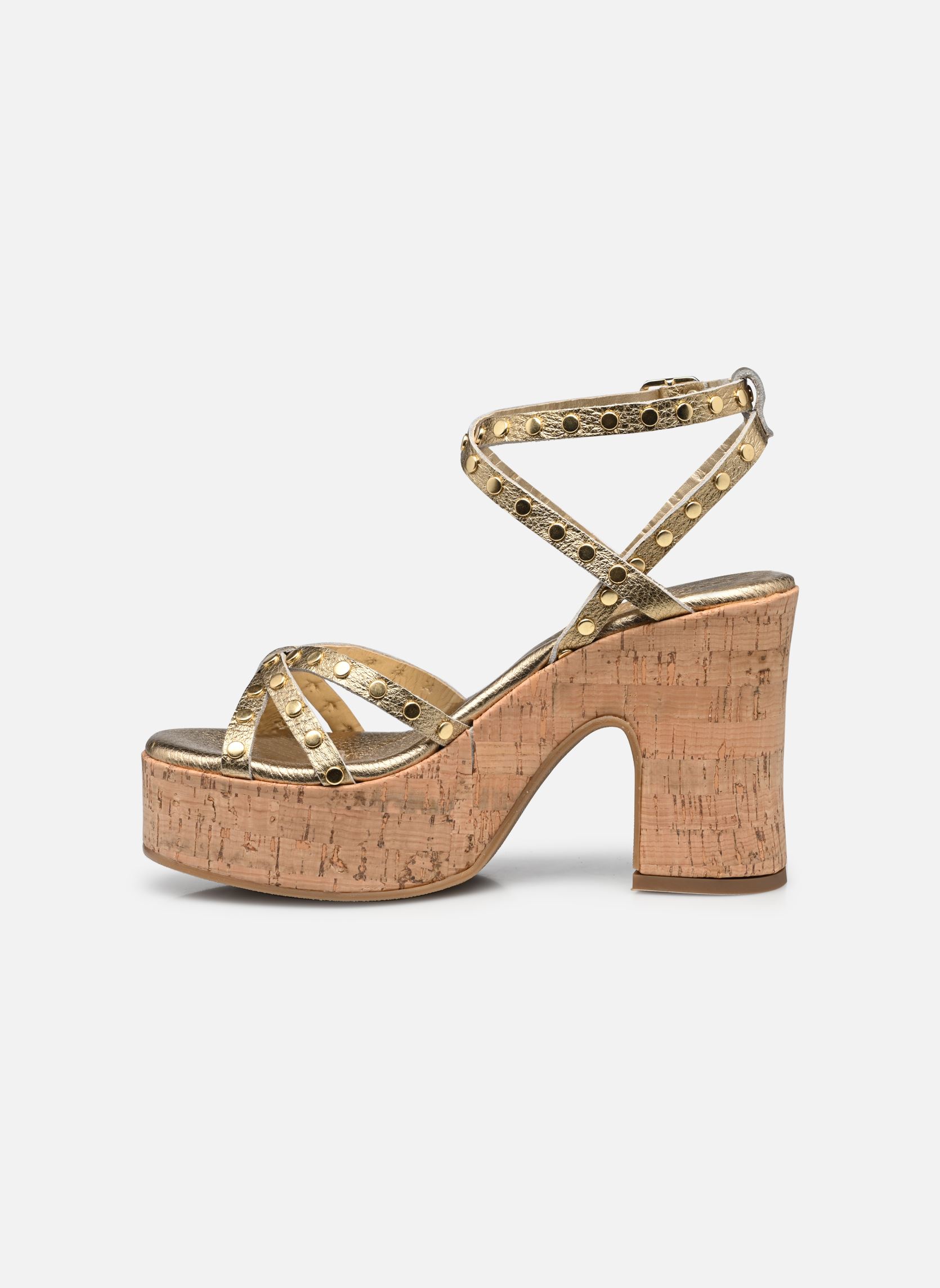 Sandales Varese femme or et bronze Semerdjian Sandales Varese femme or et bronze PLATINO