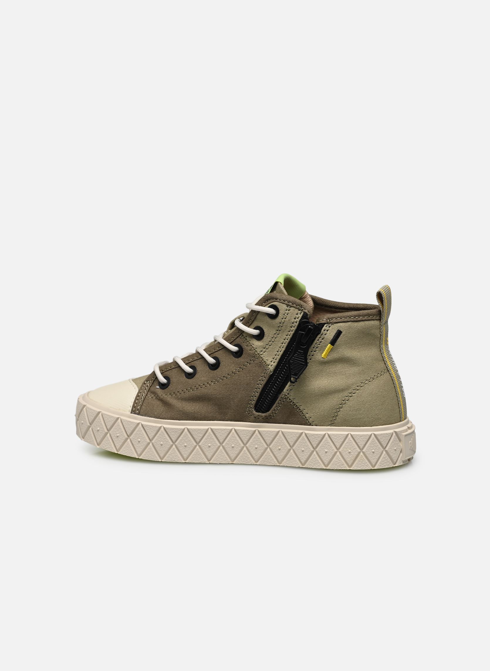 Baskets hautes ACE KIDS MID SUPPLY vert Palladium Baskets hautes ACE KIDS MID SUPPLY vert EUCALYPTUS