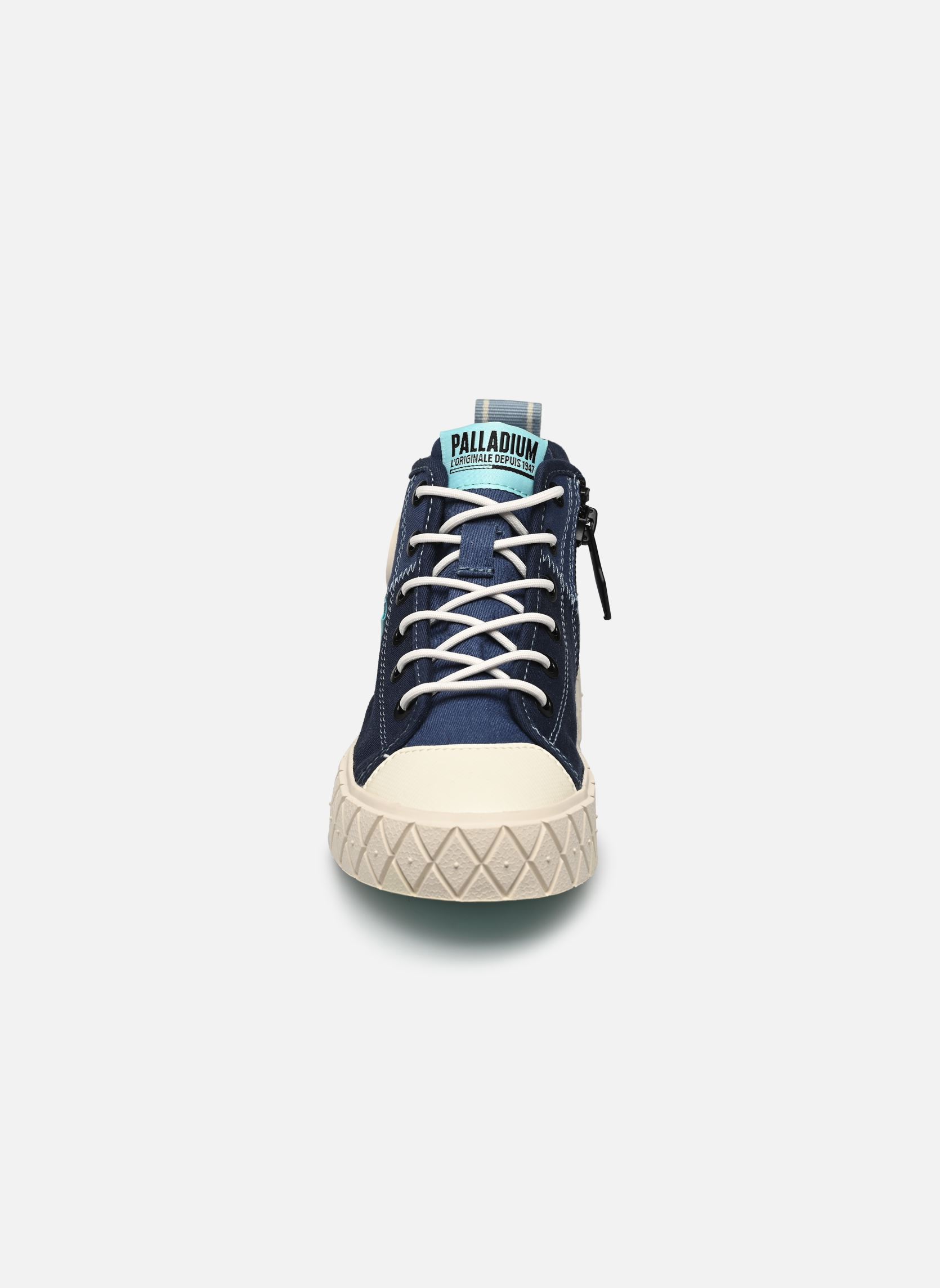 Baskets hautes ACE KIDS MID SUPPLY bleu Palladium Baskets hautes ACE KIDS MID SUPPLY bleu VINTAGE BLUE