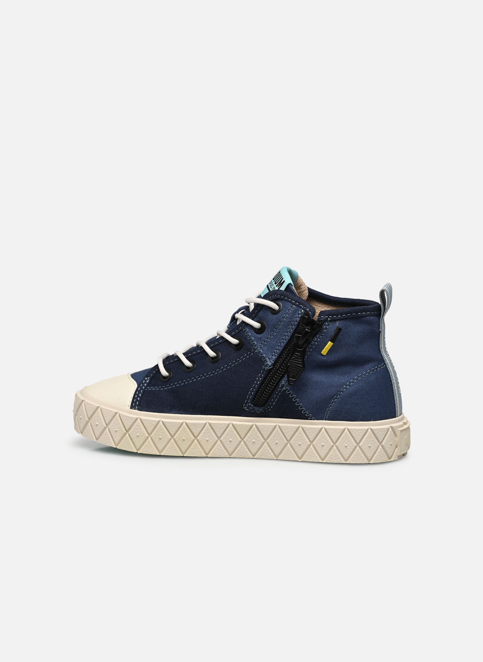 Baskets hautes ACE KIDS MID SUPPLY bleu Palladium Baskets hautes ACE KIDS MID SUPPLY bleu VINTAGE BLUE