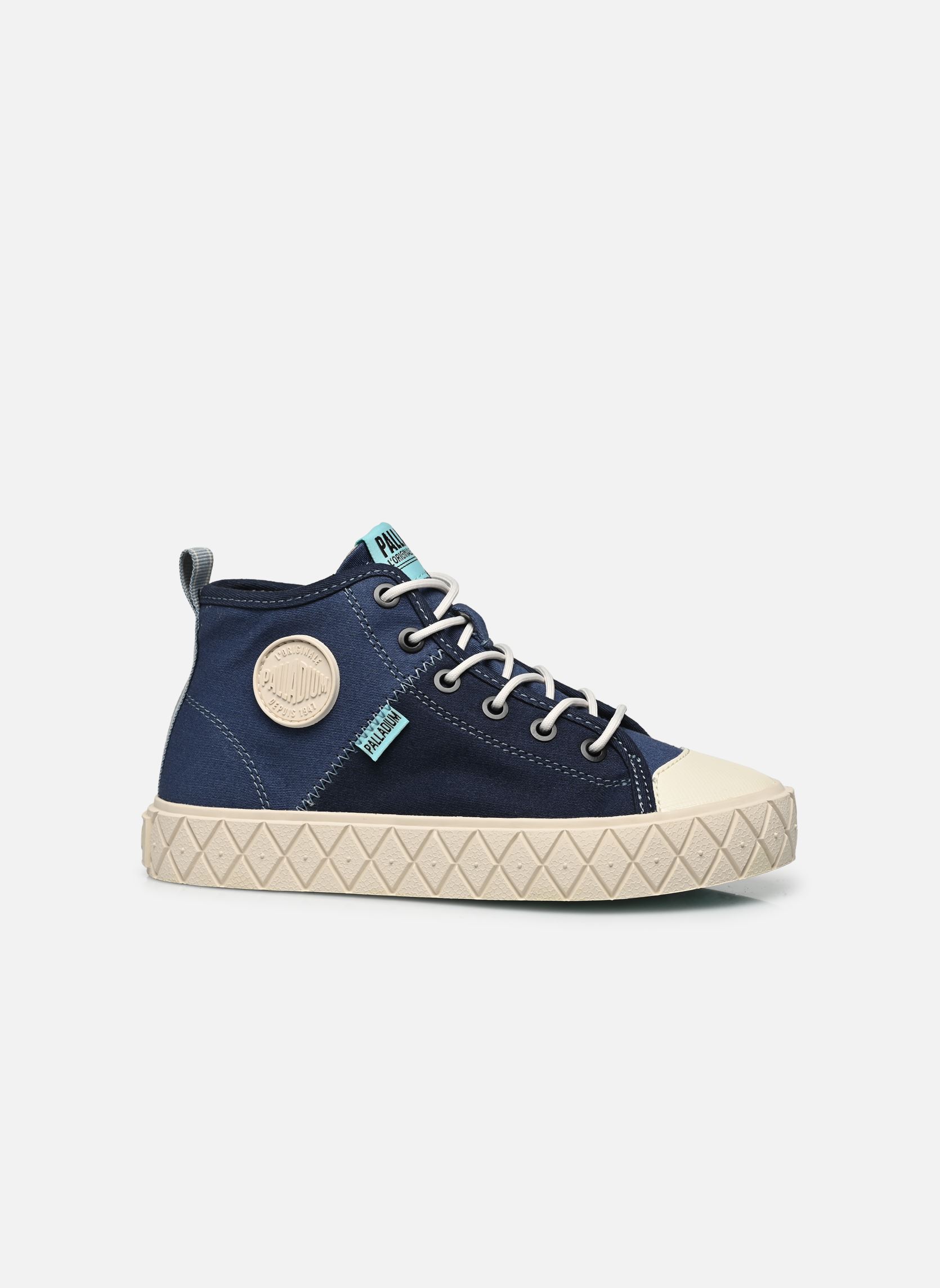 Baskets hautes ACE KIDS MID SUPPLY bleu Palladium Baskets hautes ACE KIDS MID SUPPLY bleu VINTAGE BLUE