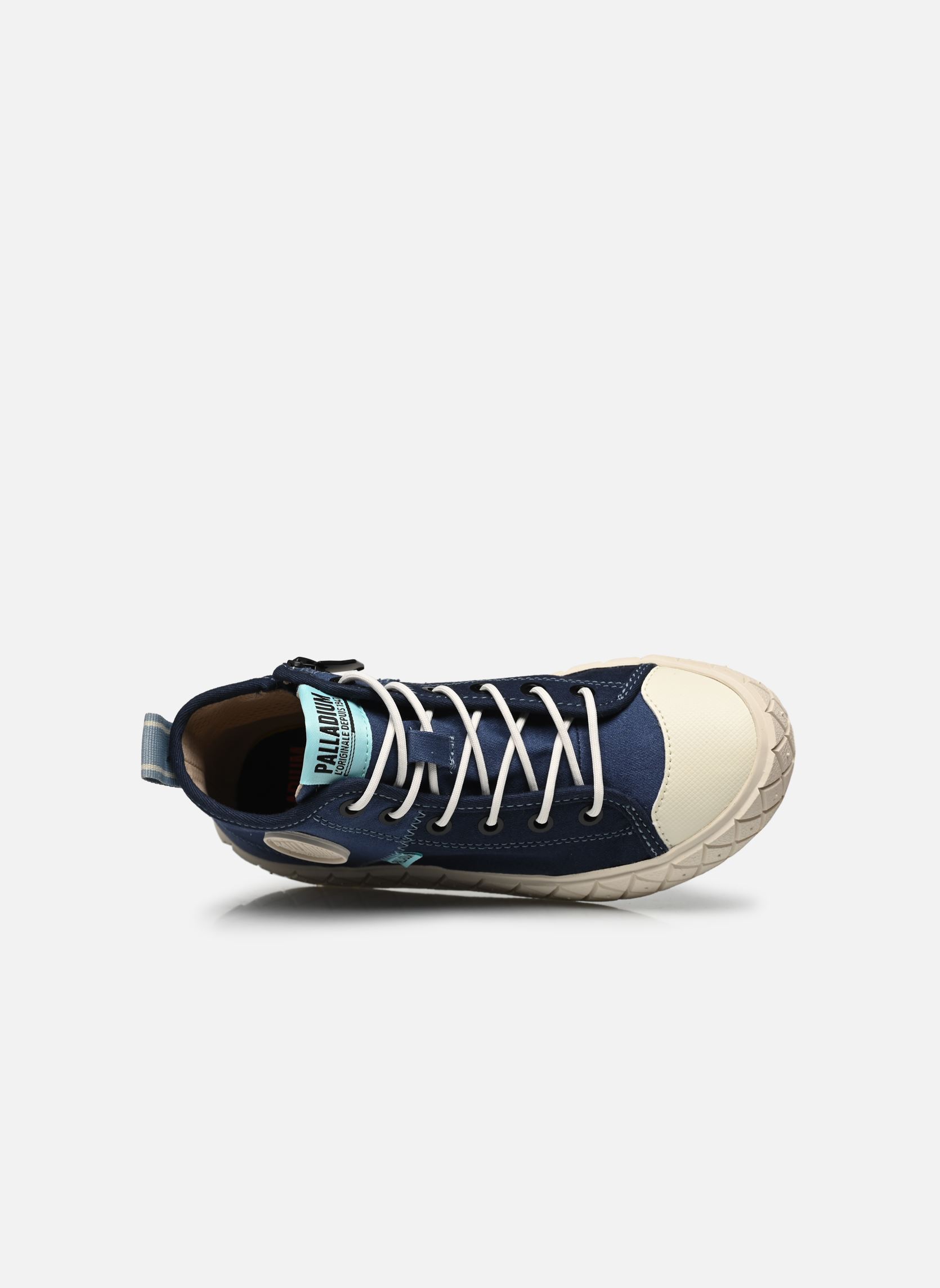 Baskets hautes ACE KIDS MID SUPPLY bleu Palladium Baskets hautes ACE KIDS MID SUPPLY bleu VINTAGE BLUE