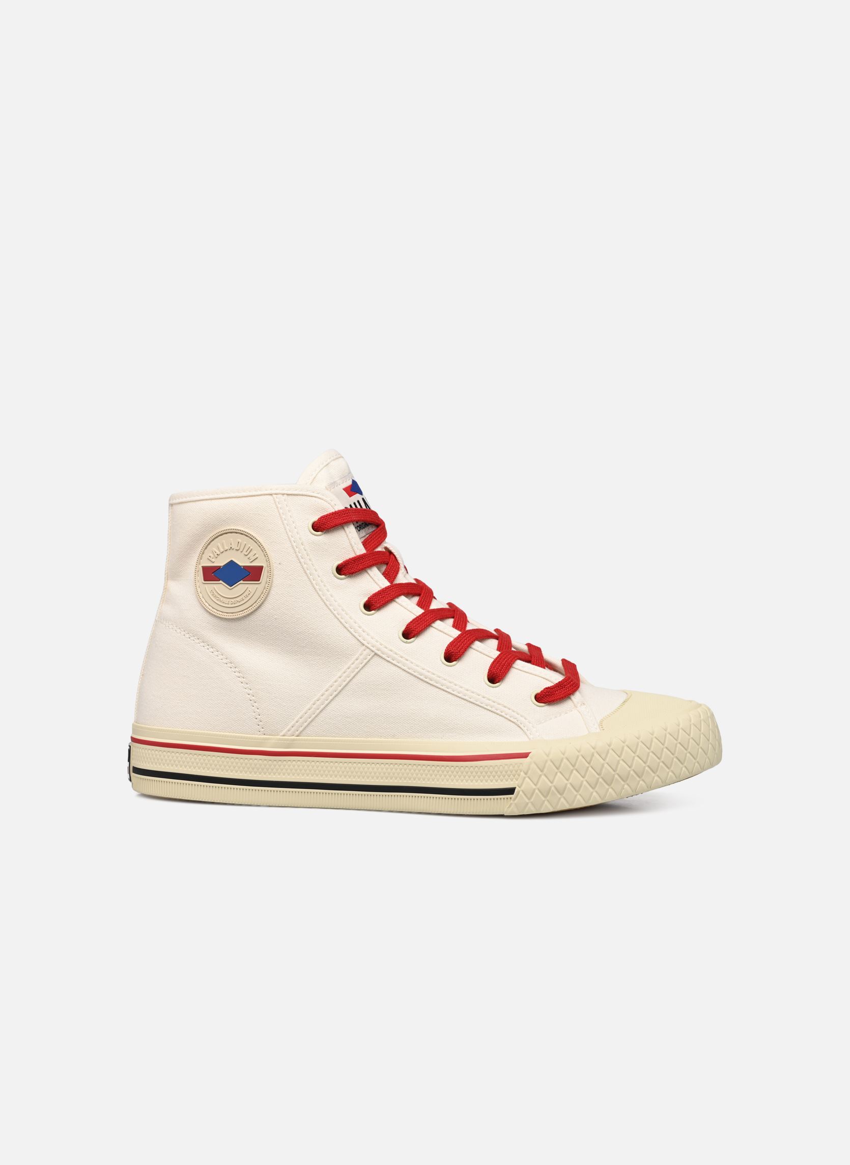 Zapatillas de lona PALLA LOUVEL MM hombre blanco Palladium Zapatillas de lona PALLA LOUVEL MM hombre blanco STAR WHITE