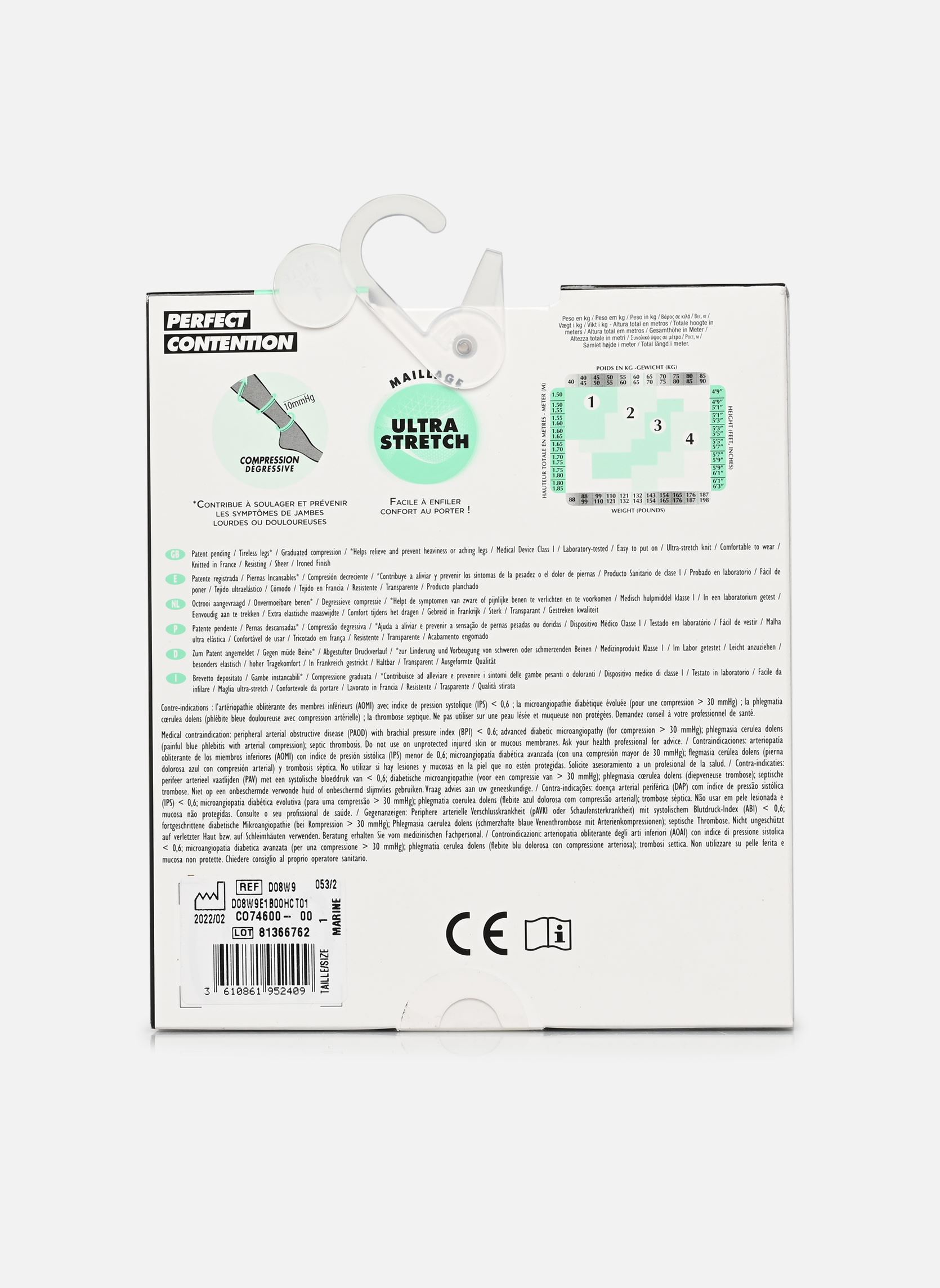 Transparente Strumpfhosen Collant Perfect Contention Transparent 2 damen transparent Dim Transparente Strumpfhosen Collant Perfect Contention Transparent 2 damen transparent MARINE