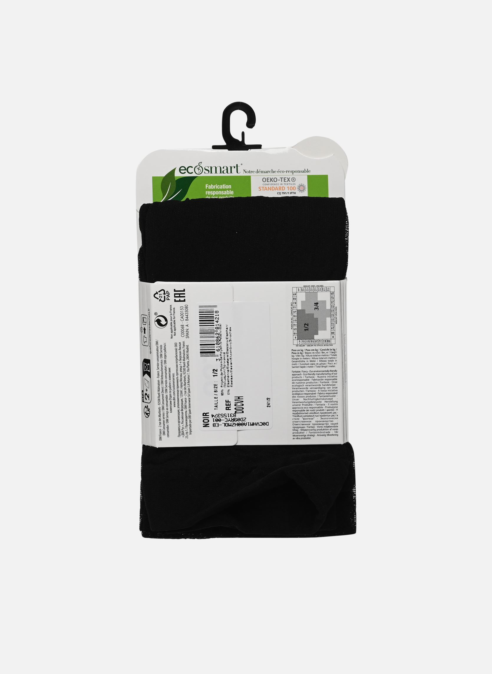 Blickdichte Strumpfhosen Mosaïc damen schwarz Dim Blickdichte Strumpfhosen Mosaïc damen schwarz NOIR