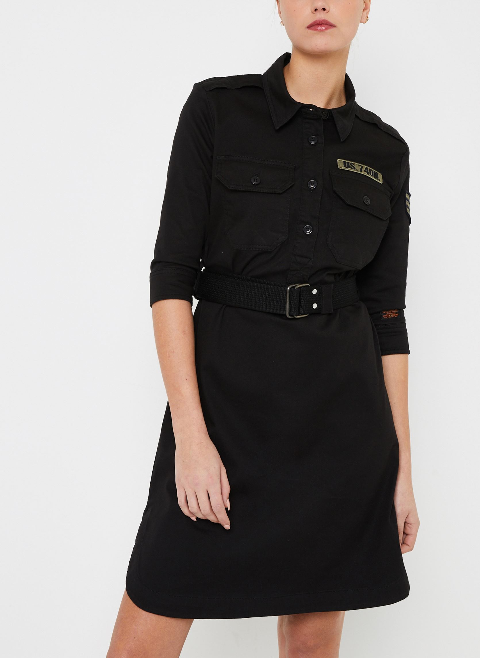 Jurken Robjanew dames zwart Schott Jurken Robjanew dames zwart BLACK
