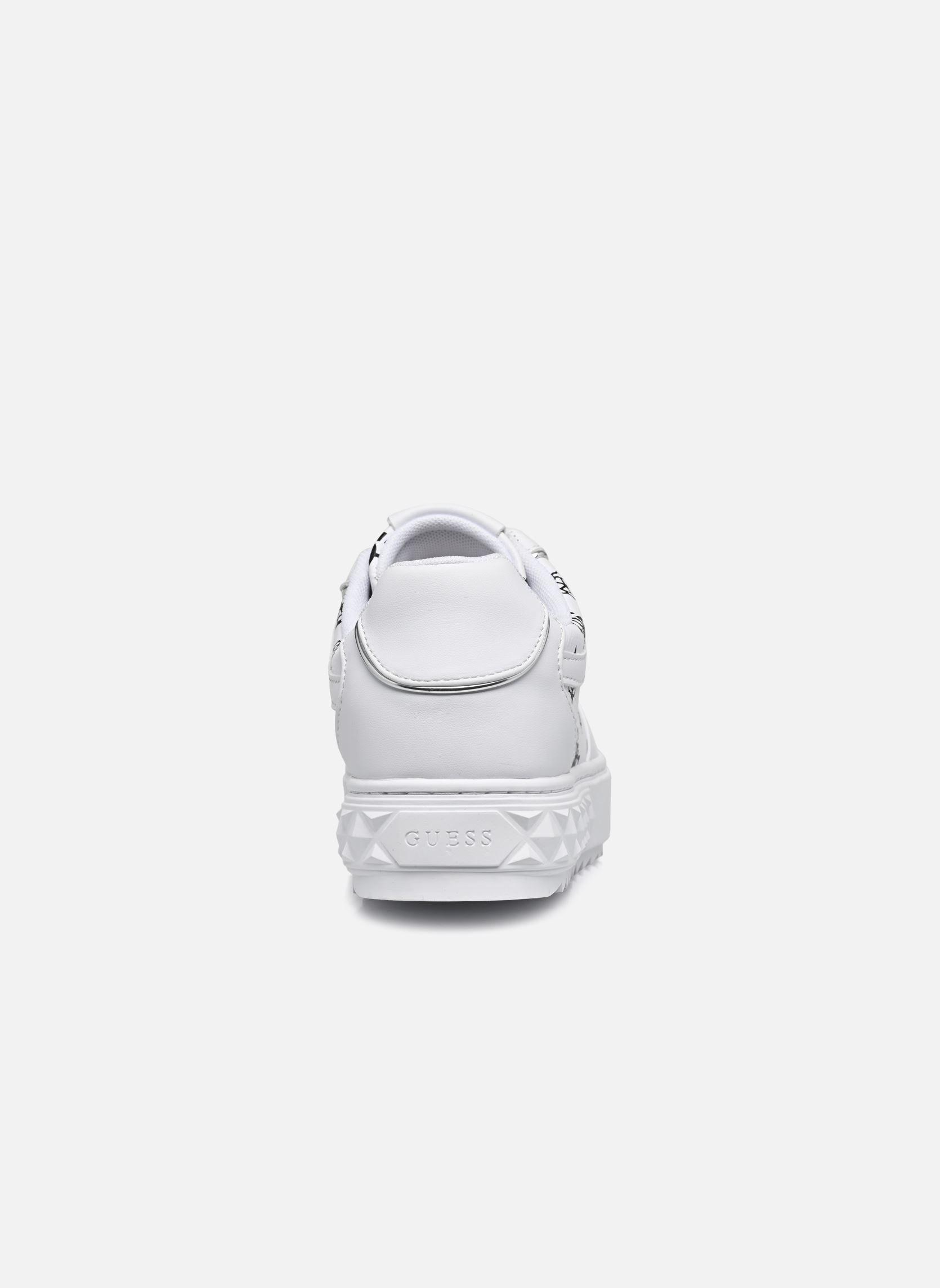 Lage sneakers FIENA dames wit Guess Lage sneakers FIENA dames wit Whibl