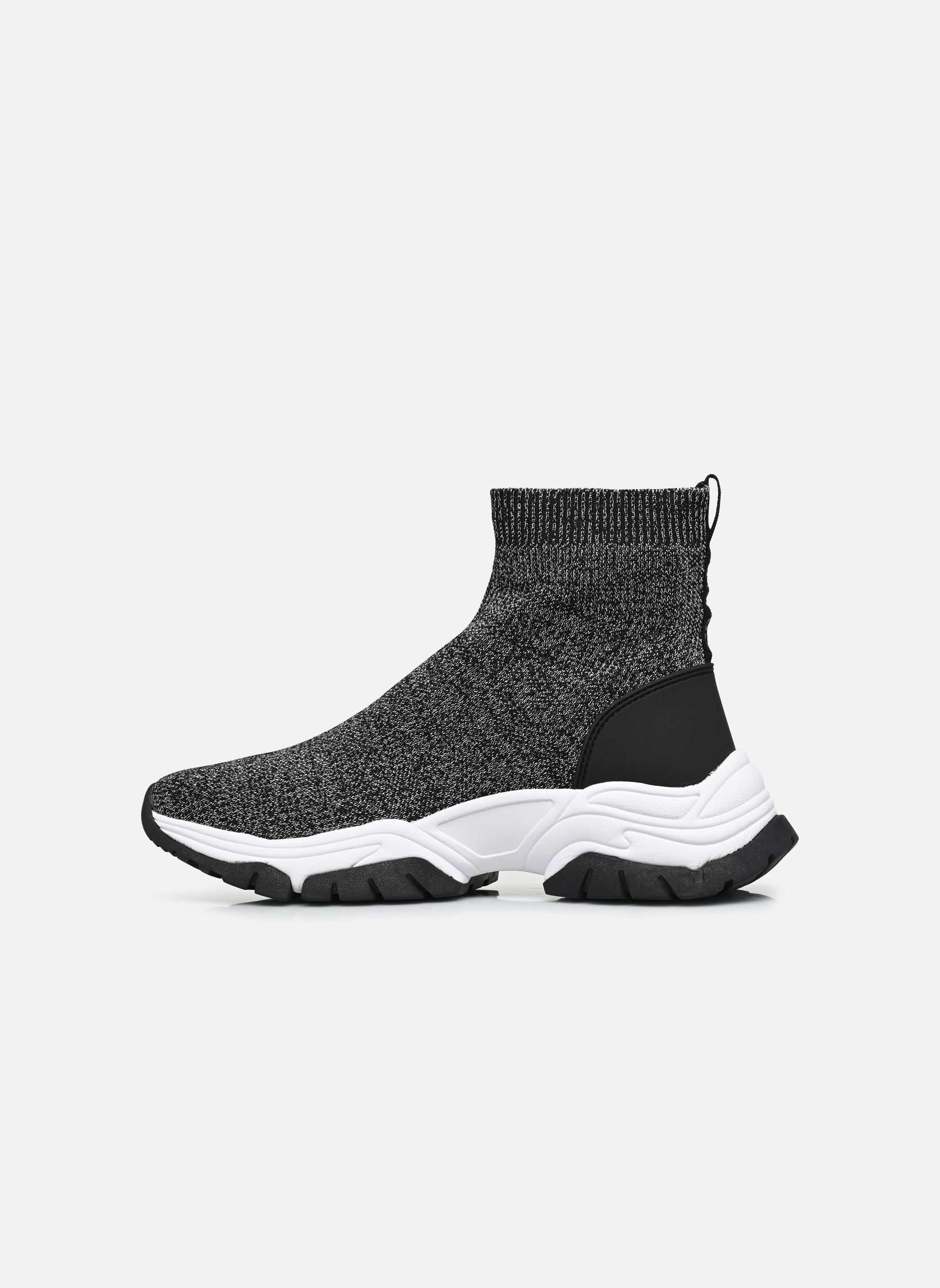 Niedrige Sneaker NOLLEN damen grau Guess Niedrige Sneaker NOLLEN damen grau Black