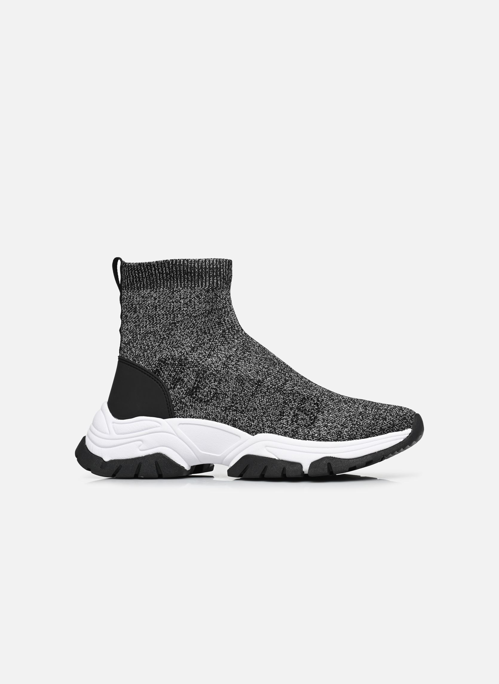 Niedrige Sneaker NOLLEN damen grau Guess Niedrige Sneaker NOLLEN damen grau Black
