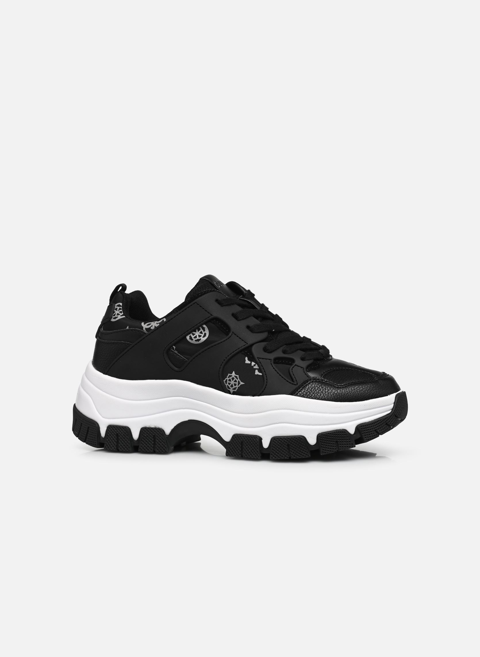 Niedrige Sneaker BRAYJEN damen schwarz Guess Niedrige Sneaker BRAYJEN damen schwarz Black