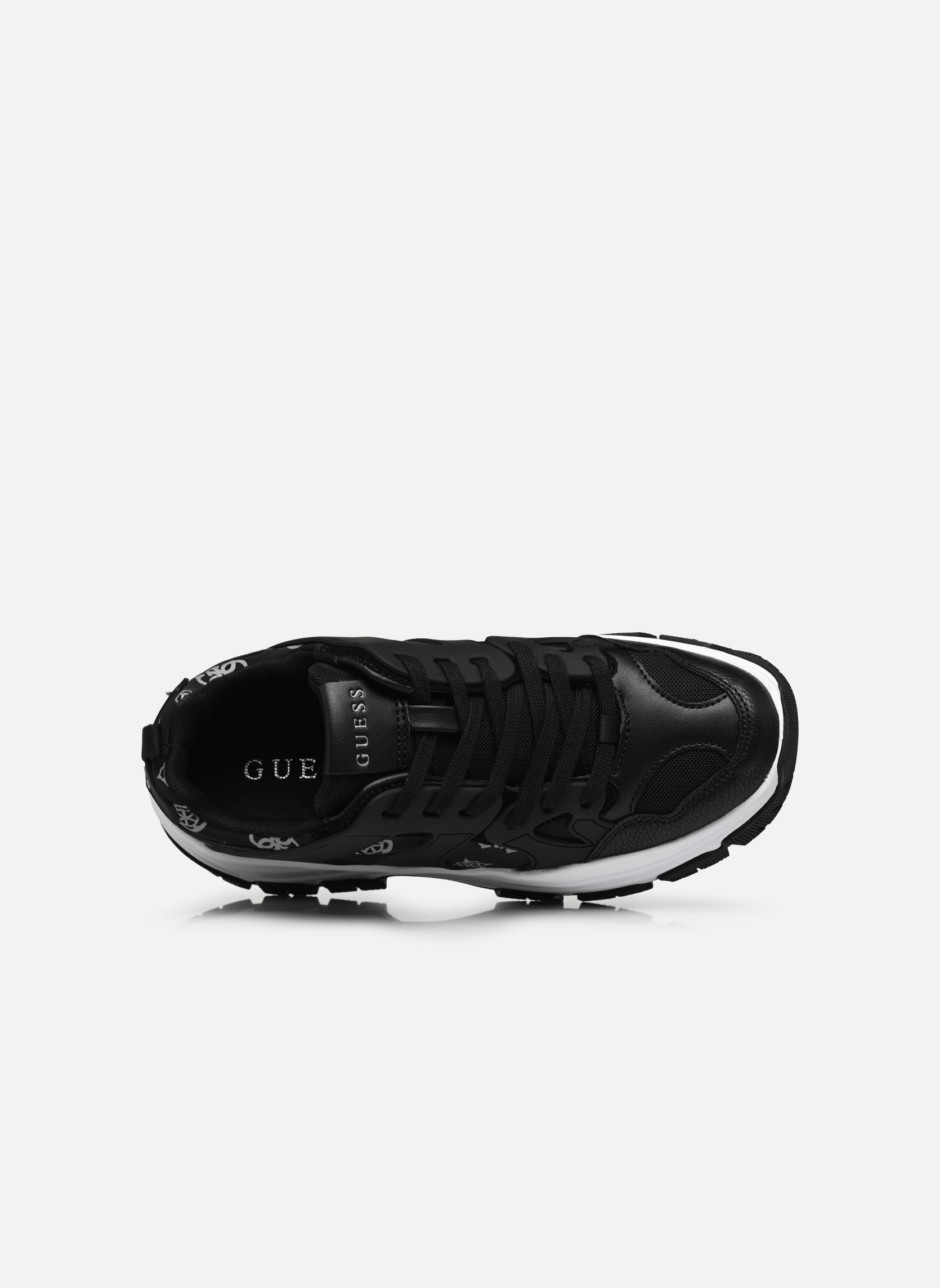 Niedrige Sneaker BRAYJEN damen schwarz Guess Niedrige Sneaker BRAYJEN damen schwarz Black