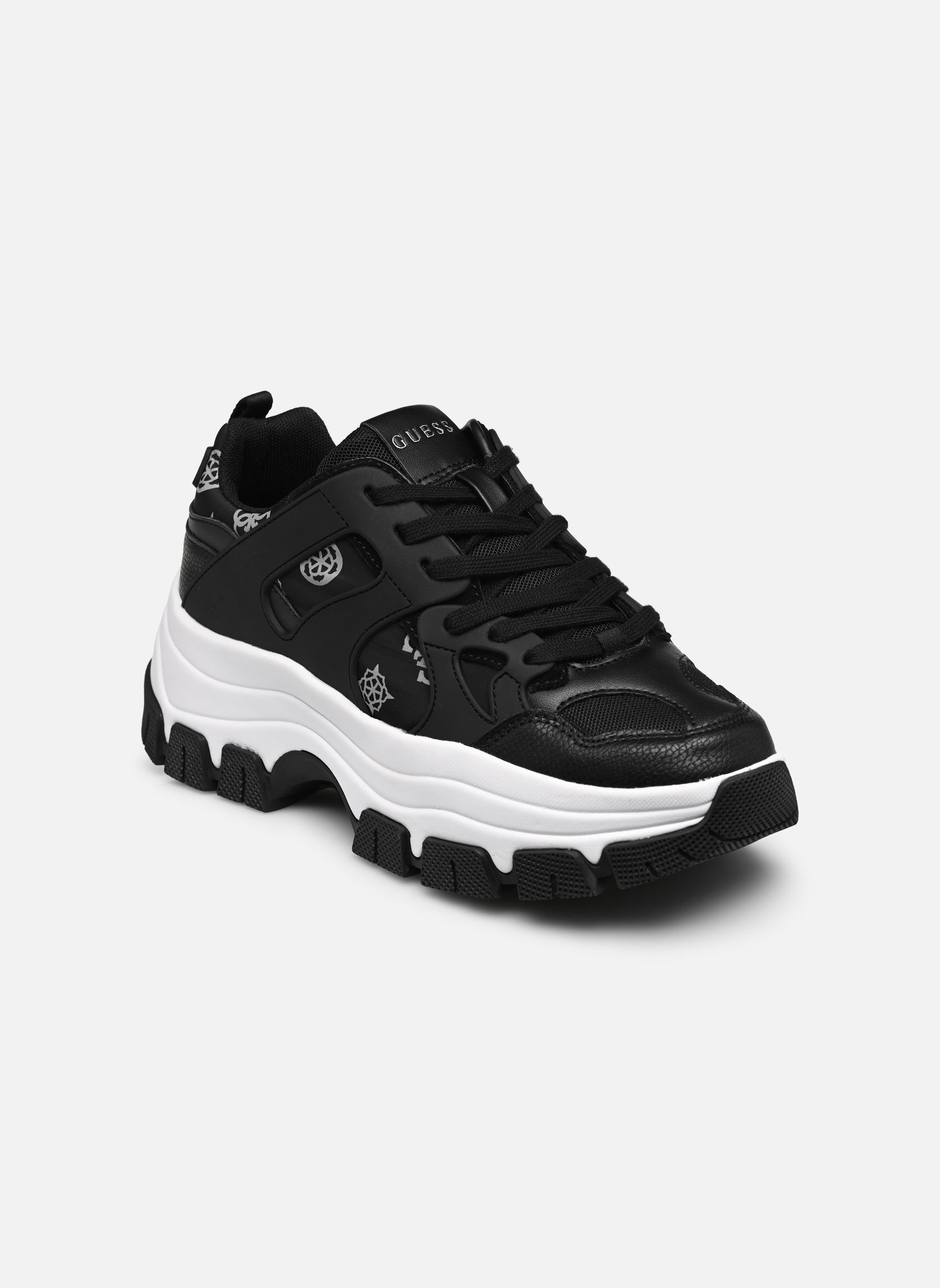 Niedrige Sneaker BRAYJEN damen schwarz Guess Niedrige Sneaker BRAYJEN damen schwarz Black