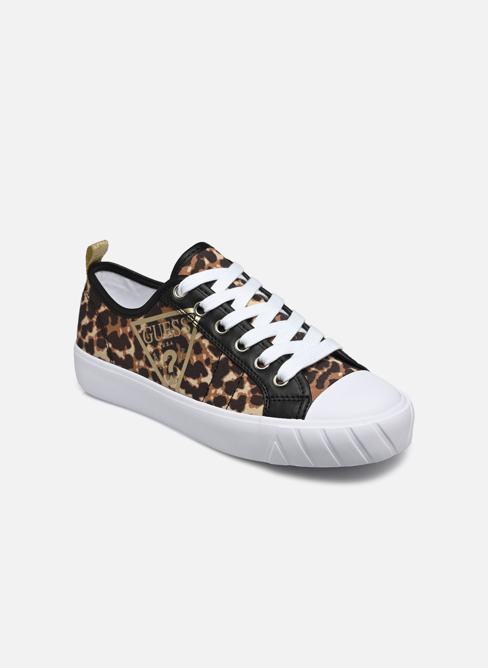Baskets basses KERRIE2 femme multicolore Guess Baskets basses KERRIE2 femme multicolore Leopa