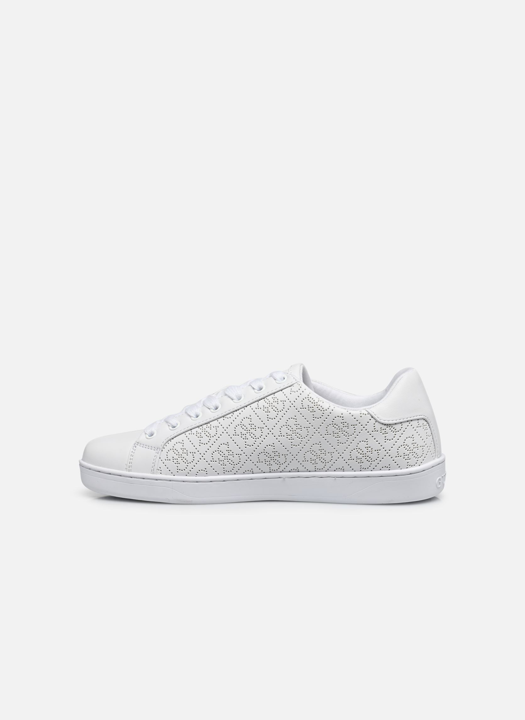 Niedrige Sneaker ROSALIA8 damen weiß Guess Niedrige Sneaker ROSALIA8 damen weiß WHITE
