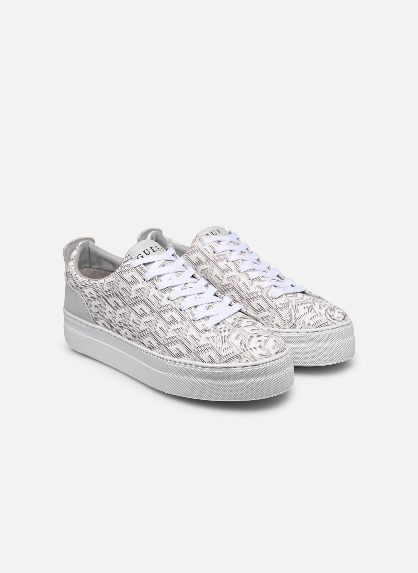 Niedrige Sneaker GIAA5 damen grau Guess Niedrige Sneaker GIAA5 damen grau White