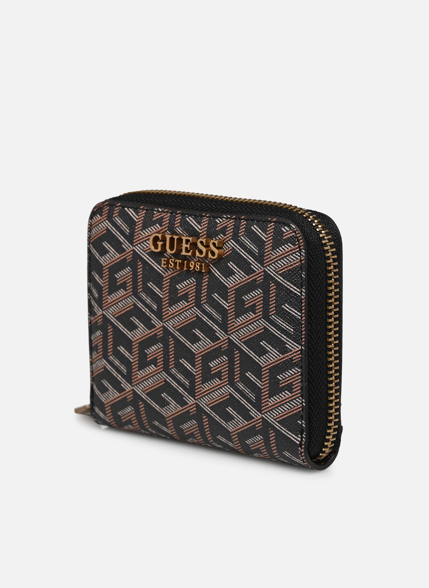 Geldbeutel LAUREL SLG SMALL ZIP ORGANIZER damen schwarz Guess Geldbeutel LAUREL SLG SMALL ZIP ORGANIZER damen schwarz BLACK LOGO