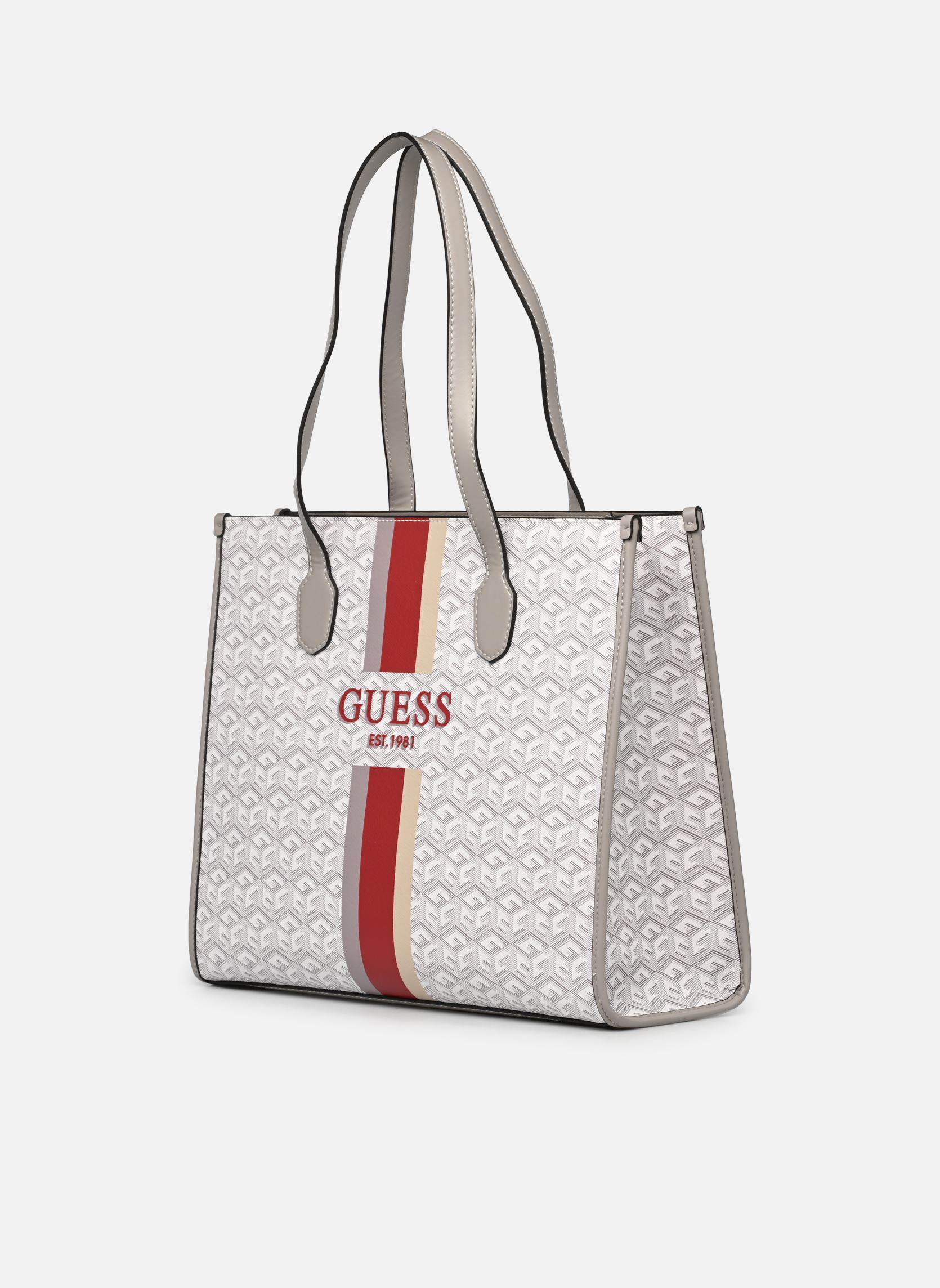 Shopper SILVANA TOTE damen weiß Guess Shopper SILVANA TOTE damen weiß STONE LOGO