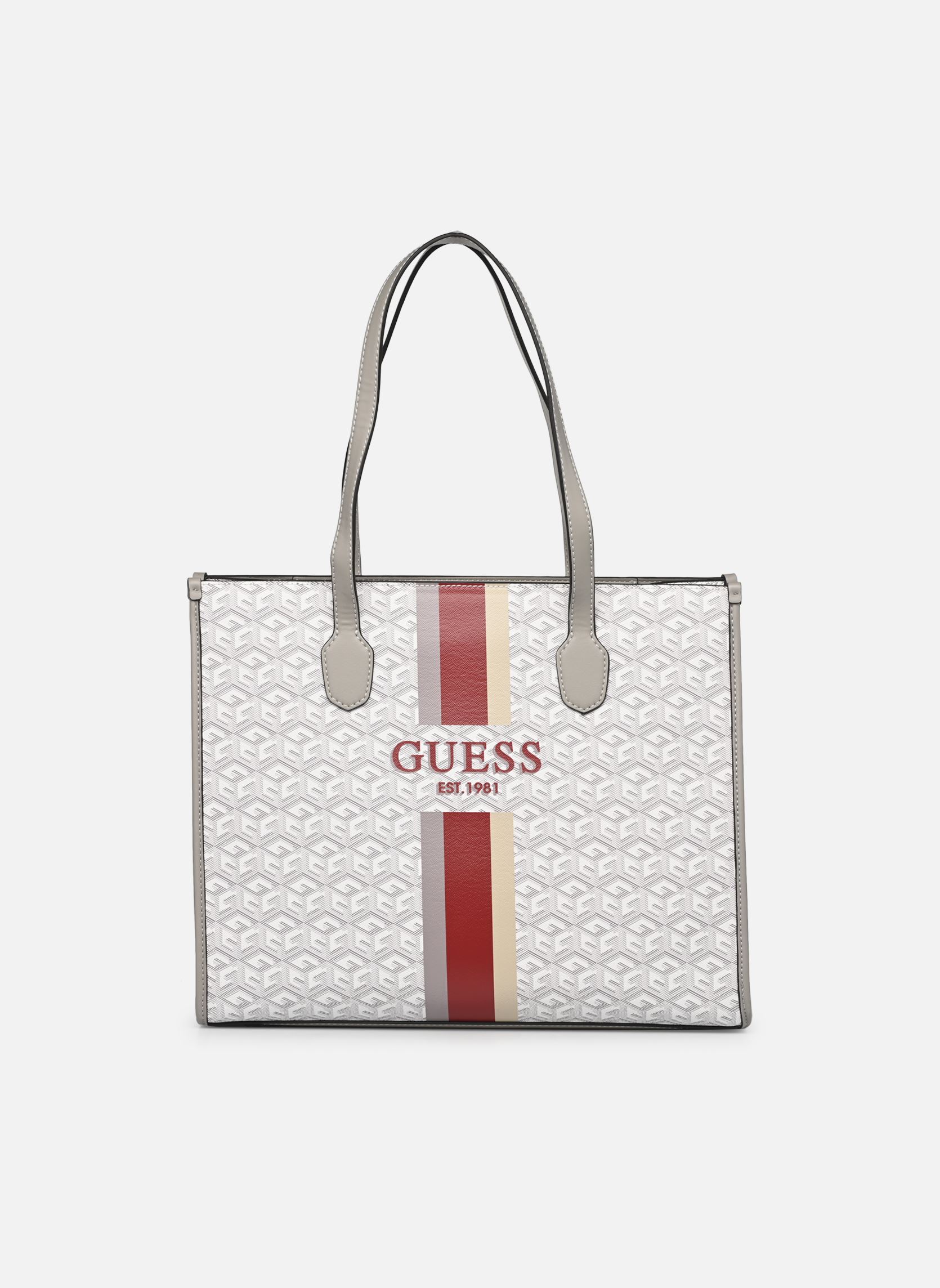 Shopper SILVANA TOTE damen weiß Guess Shopper SILVANA TOTE damen weiß STONE LOGO