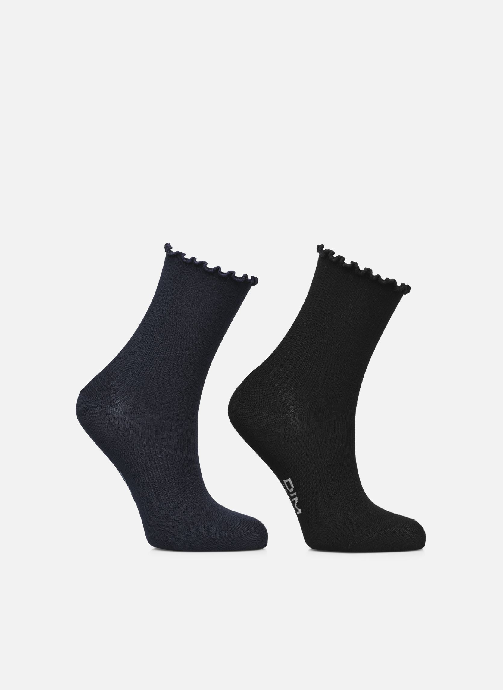 Sokken Modal Fancy Socquettes Courtes X2 dames zwart Dim Sokken Modal Fancy Socquettes Courtes X2 dames zwart NOIRMARINE