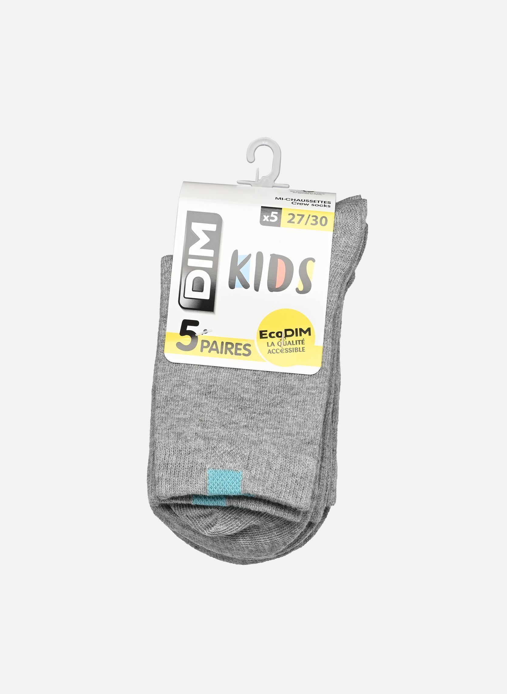 Chaussettes et collants Dim Ecodim Mi Chaussettes X5 Enfant pour Accessoires - vue 2
