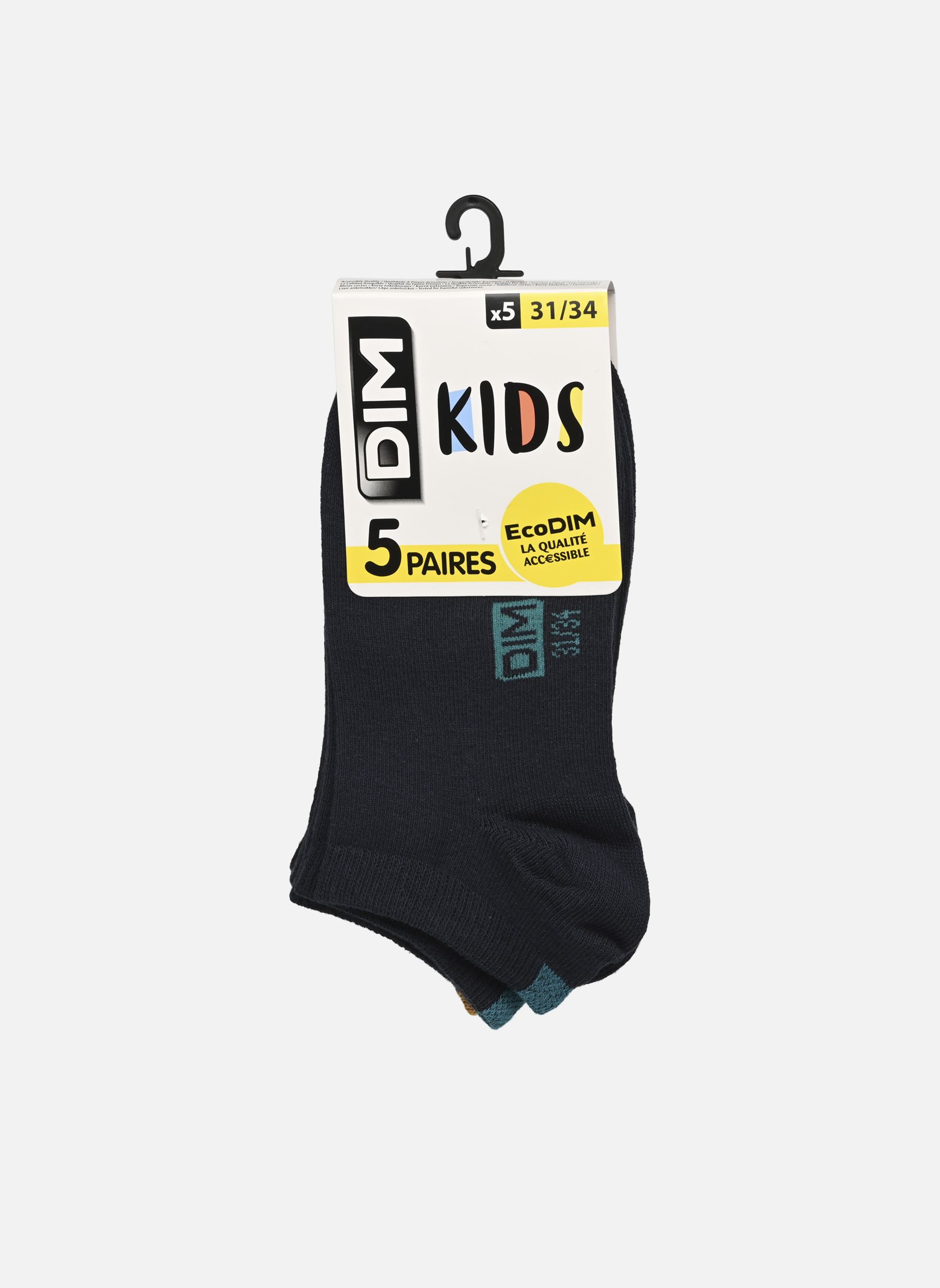 Chaussettes et collants Dim Ecodim Mi Socquettes X5 Enfant pour Accessoires