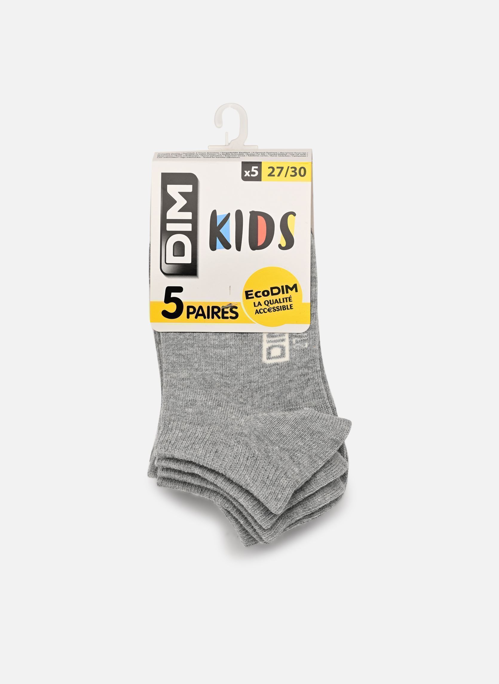 Chaussettes et collants Dim Ecodim Mi Socquettes X5 Enfant pour Accessoires - vue 3