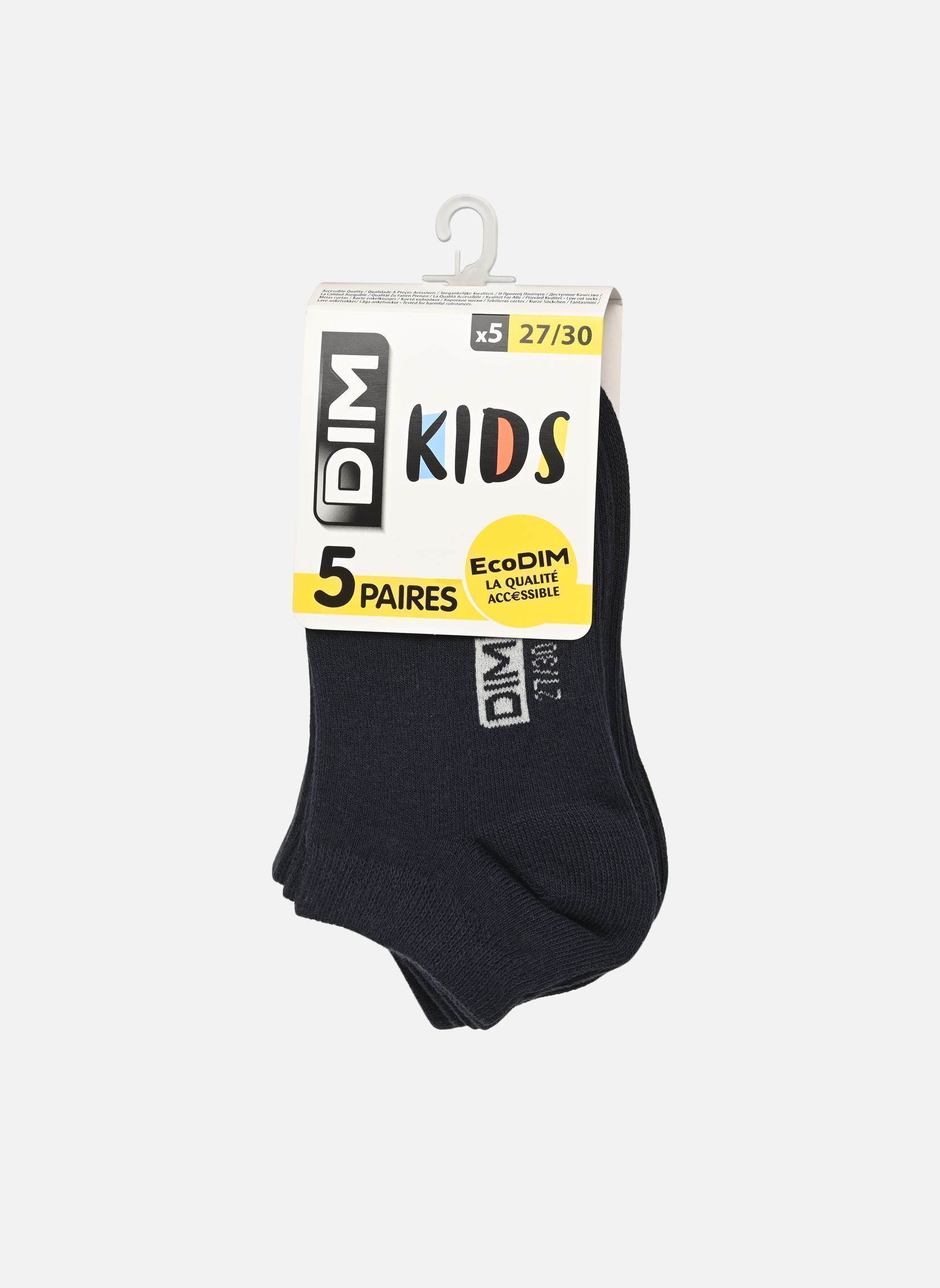 Chaussettes et collants Dim Ecodim Mi Socquettes X5 Enfant pour Accessoires - vue 2