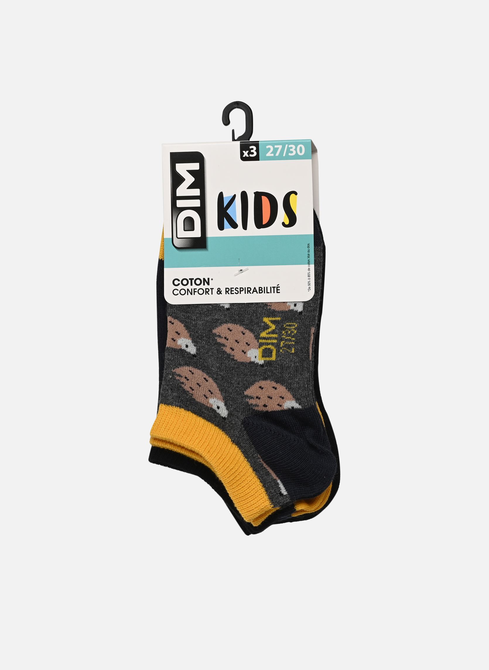 Chaussettes et collants Dim Socquettes Courtes Coton Hérissons pour Accessoires