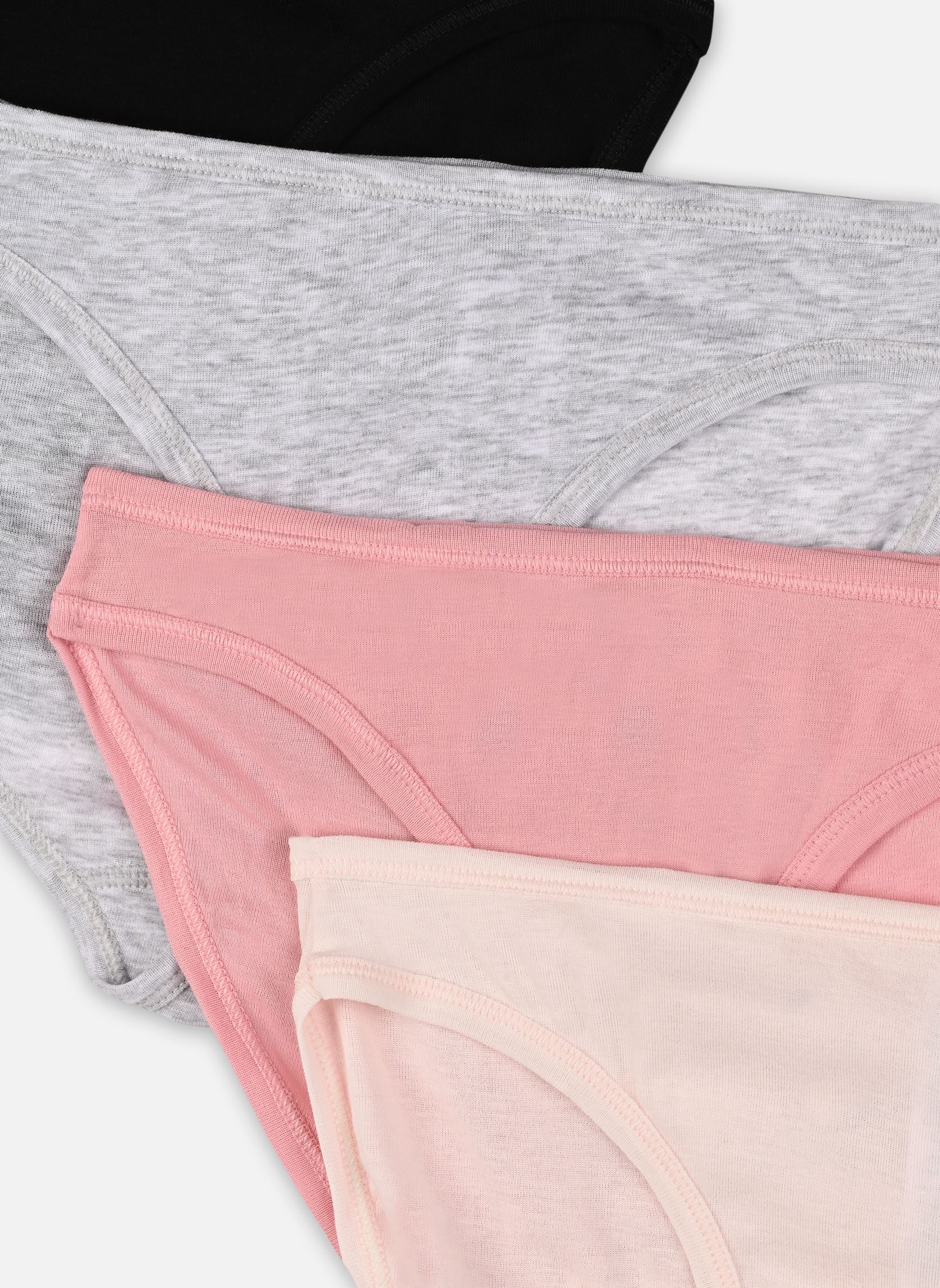Culottes Lot de 5 Culottes en Coton femme multicolore Petit Bateau Culottes Lot de 5 Culottes en Coton femme multicolore VARIANTE 3