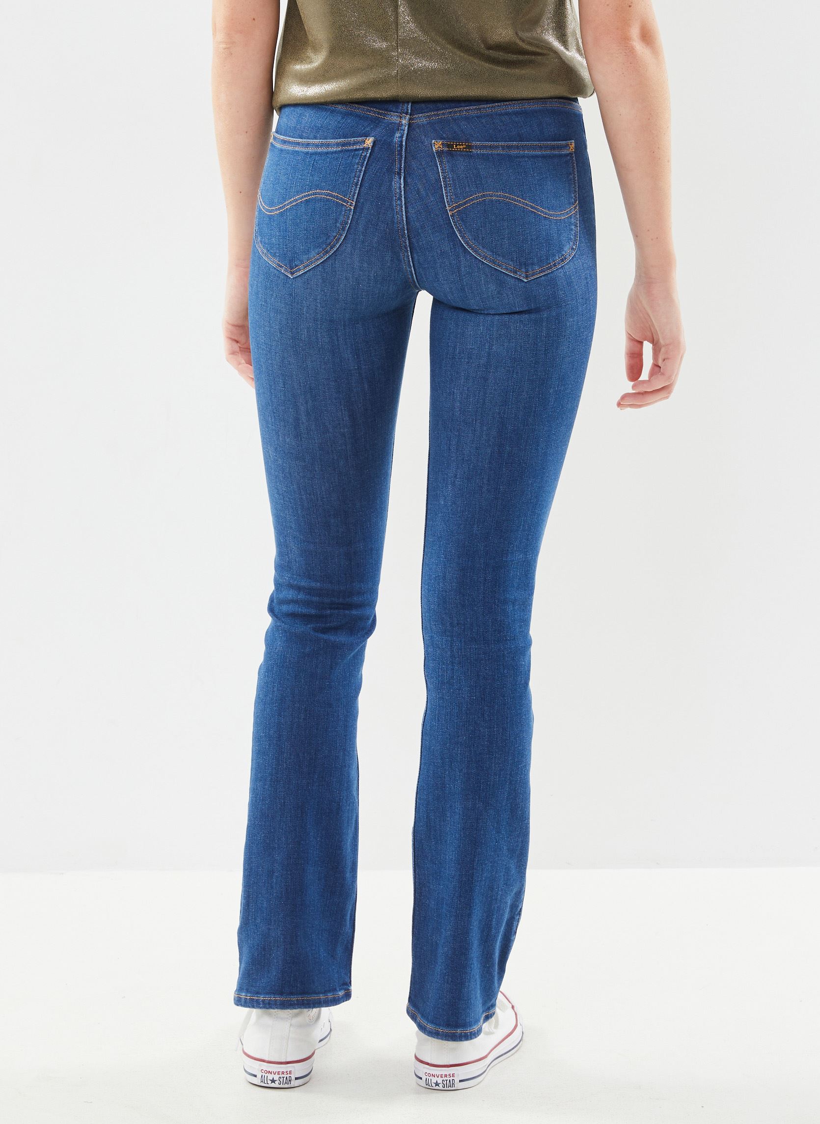 Flared jeans BREESE BOOT dames blauw Lee Flared jeans BREESE BOOT dames blauw AZURE WAVE