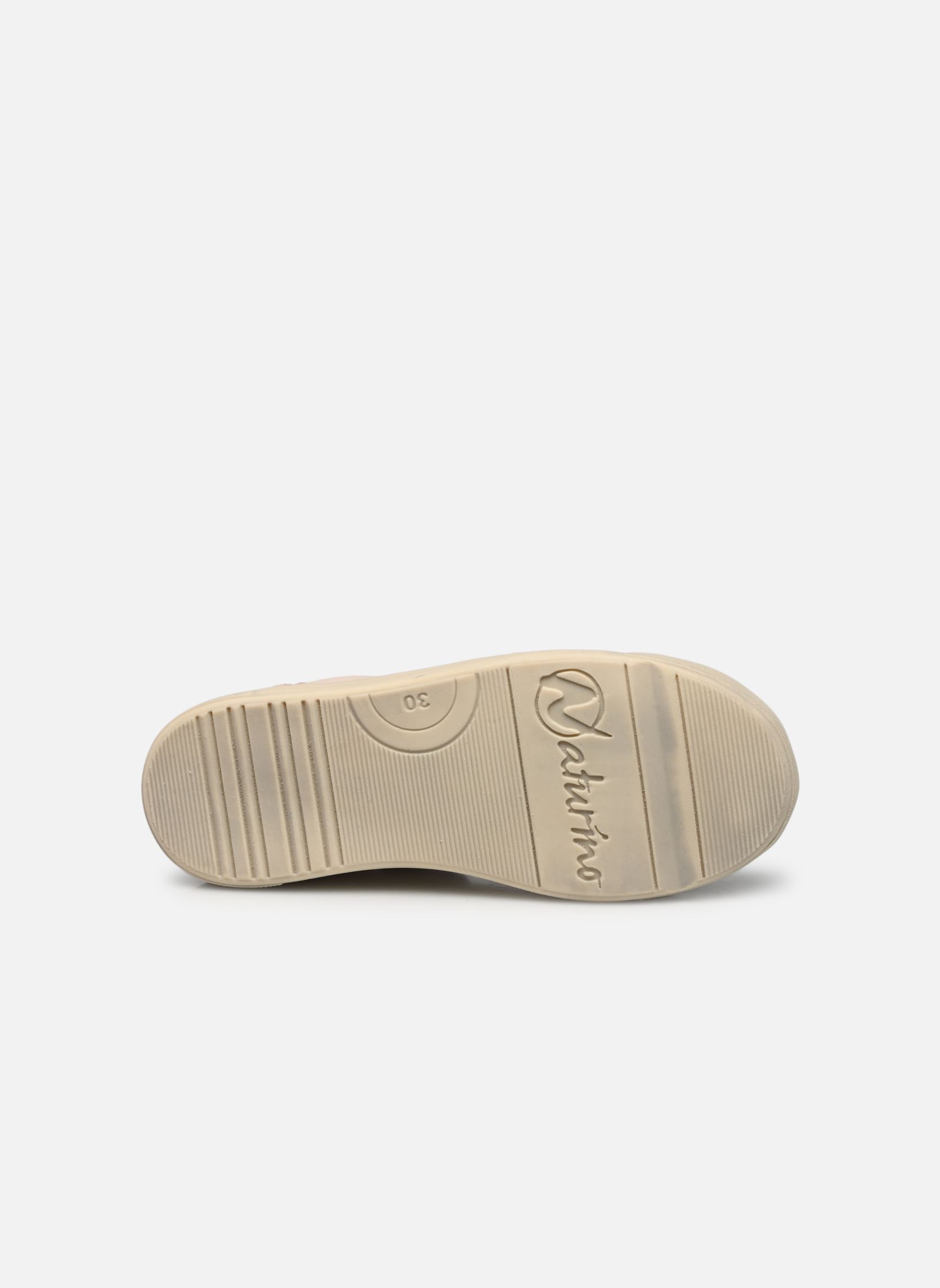 Baskets basses Faluk Zip fille blanc Naturino Baskets basses Faluk Zip fille blanc NAPPA SUEDE SPAZZ METALLIC MIL