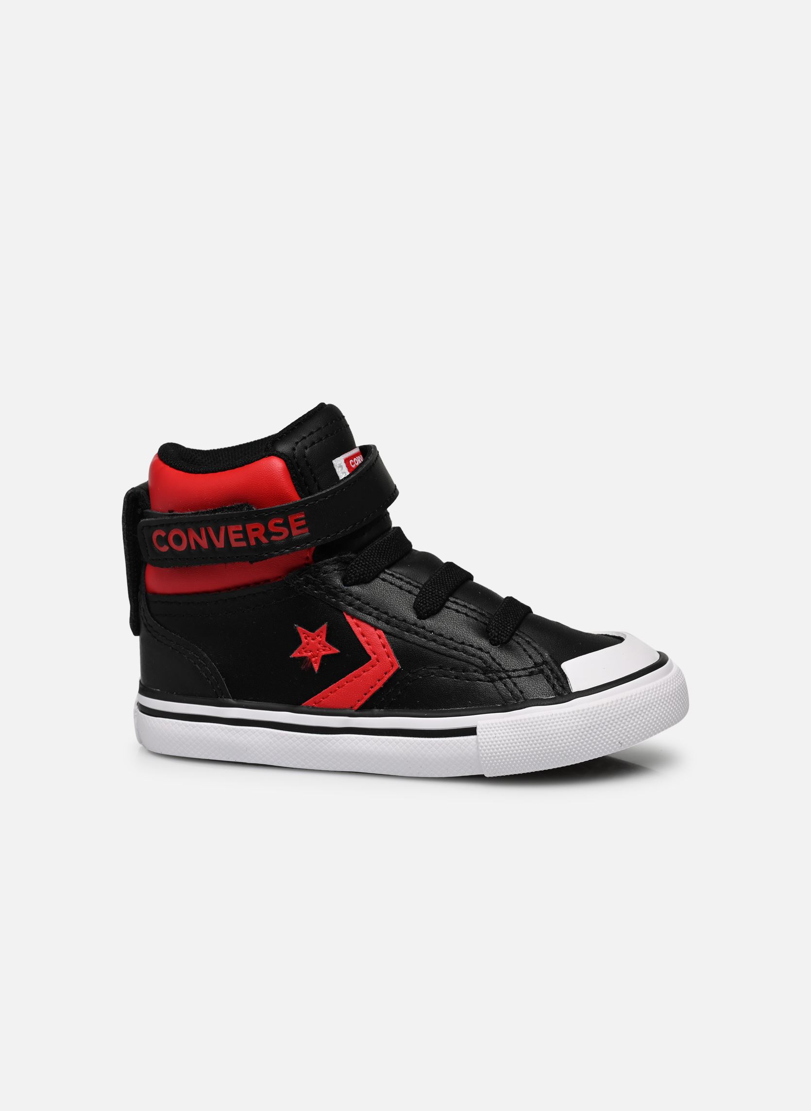 Baskets basses Pro Blaze Strap 1V Hi noir Converse Baskets basses Pro Blaze Strap 1V Hi noir BLACK/RED/WHITE