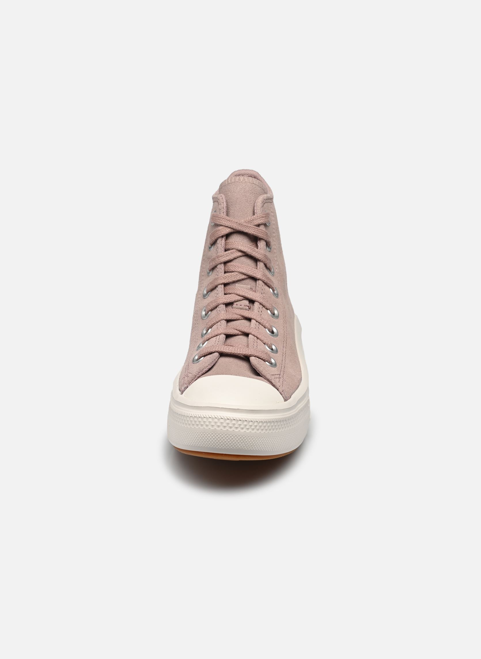Baskets hautes Chuck Taylor All Star Move Hi Jr fille marron Converse Baskets hautes Chuck Taylor All Star Move Hi Jr fille marron Bite The Dust/Egret