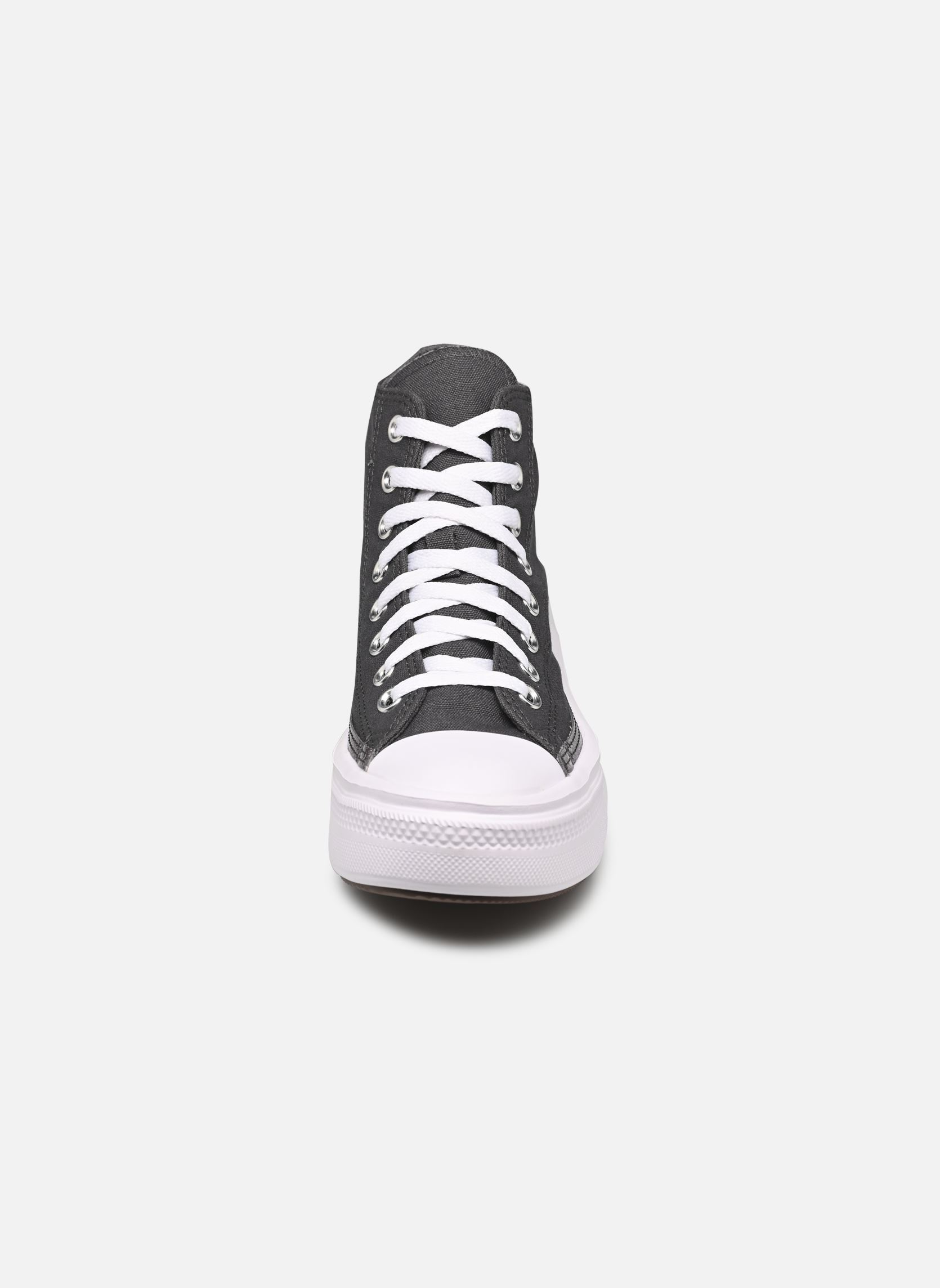 Baskets hautes Chuck Taylor All Star Move Hi Jr fille gris Converse Baskets hautes Chuck Taylor All Star Move Hi Jr fille gris Dark Matter/Black/White