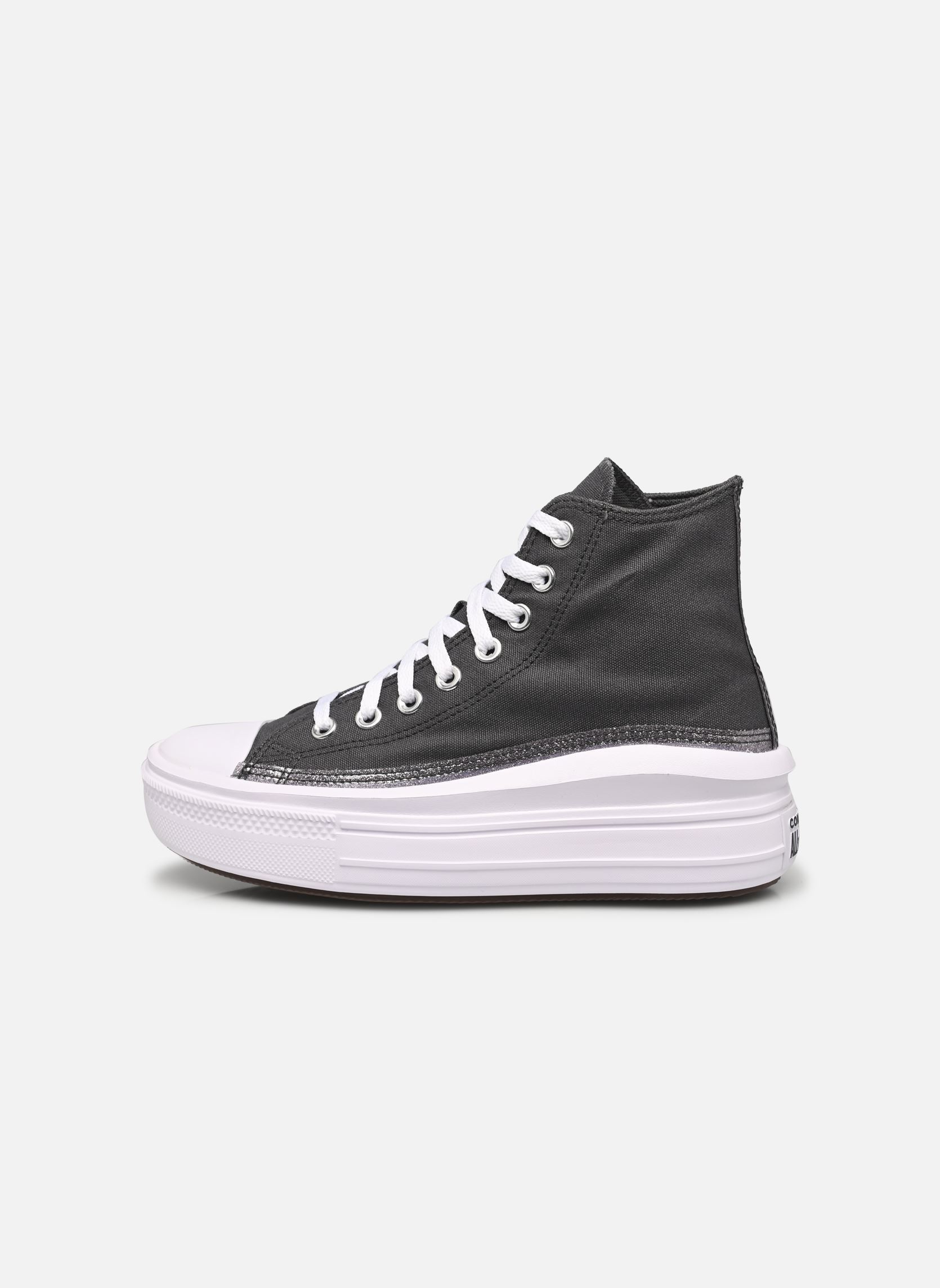 Baskets hautes Chuck Taylor All Star Move Hi Jr fille gris Converse Baskets hautes Chuck Taylor All Star Move Hi Jr fille gris Dark Matter/Black/White