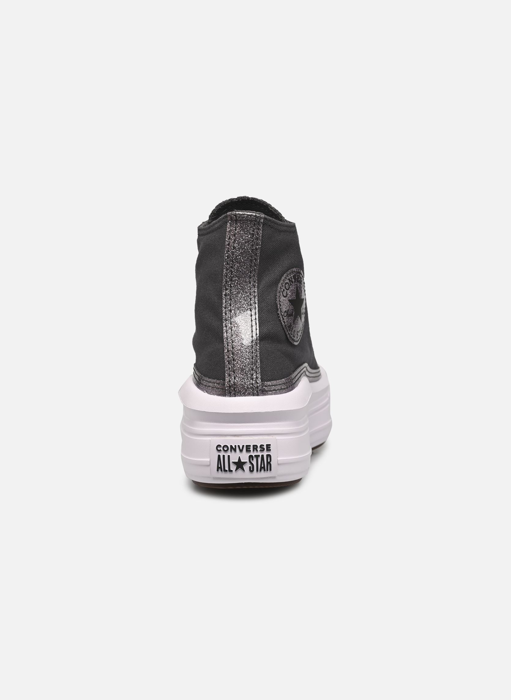 Baskets hautes Chuck Taylor All Star Move Hi Jr fille gris Converse Baskets hautes Chuck Taylor All Star Move Hi Jr fille gris Dark Matter/Black/White